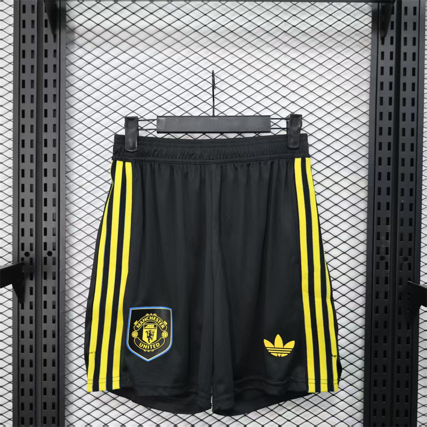 foot-Manchester United 25-26 Third Black Shorts - Player Version