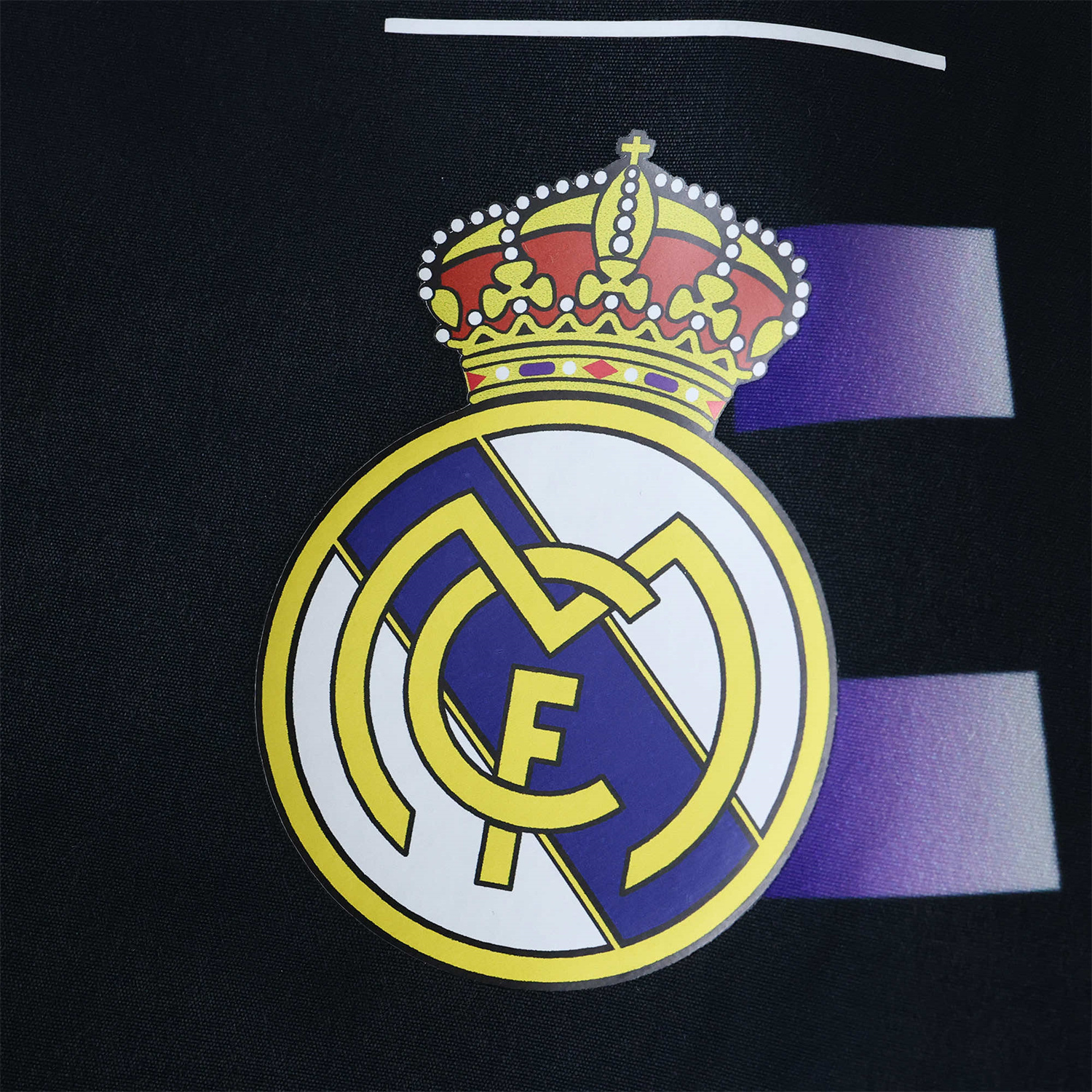 foot-Retro Real Madrid 1997-98 Third Double Sided Reversible Windbreaker - Black & Blue