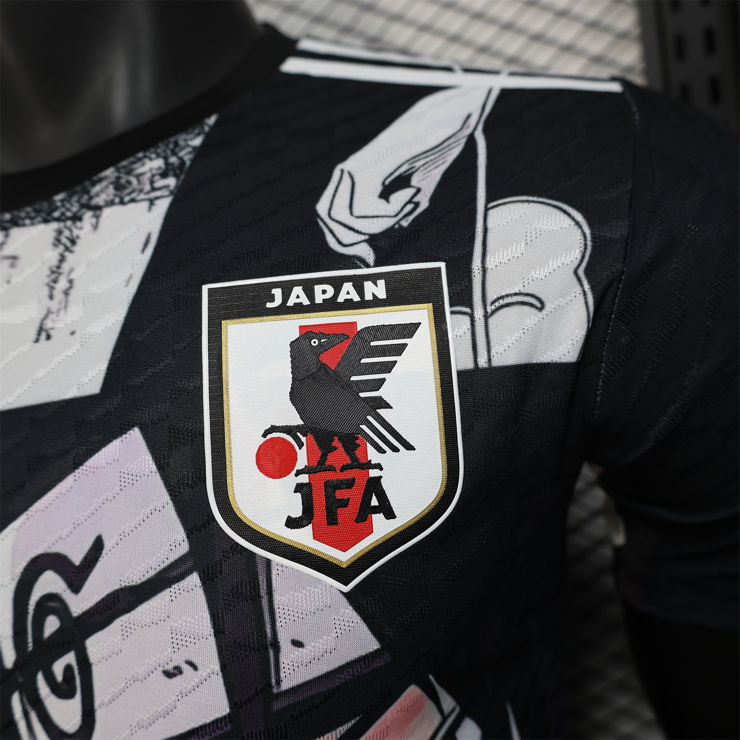 foot-Japan 25-26 Uchiha Itachi Black & White Special Jersey - Player Version