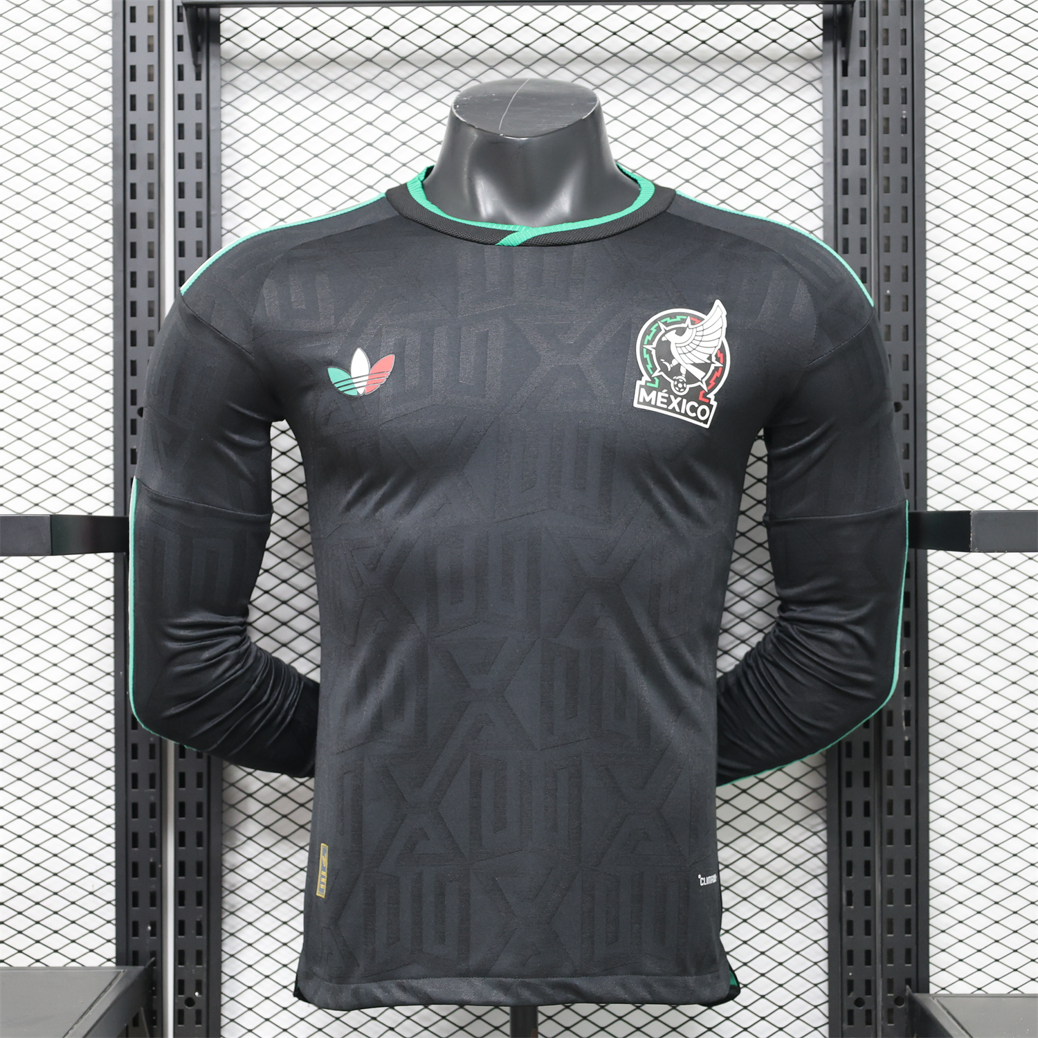 Unitedfootballkit.com | Mexico 2026 Third Long Sleeves Jersey - Player Version -Customize Name, Number and Patch | Worldwide Shipping