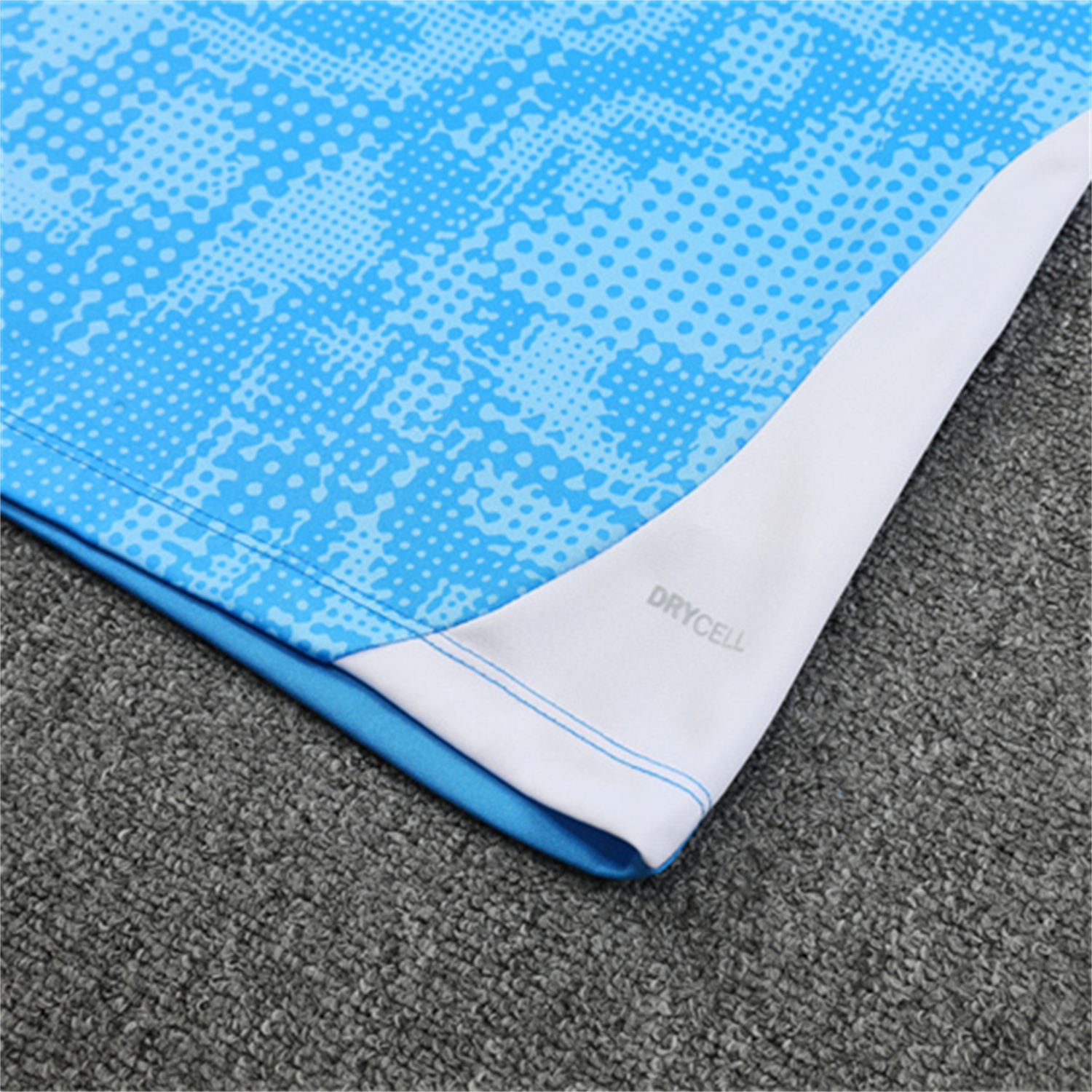 foot-Manchester City 25-26 Long Sleeve Training Set -Light Blue Top & Deep Blue Pants