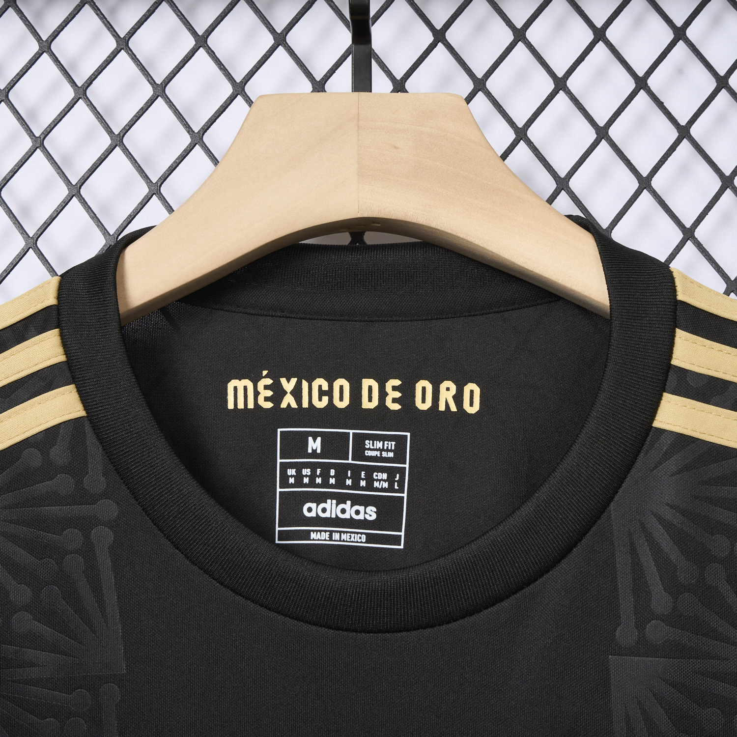 foot-Mexico 2025 Gold Cup Black Long Sleeves Jersey - Fans Version
