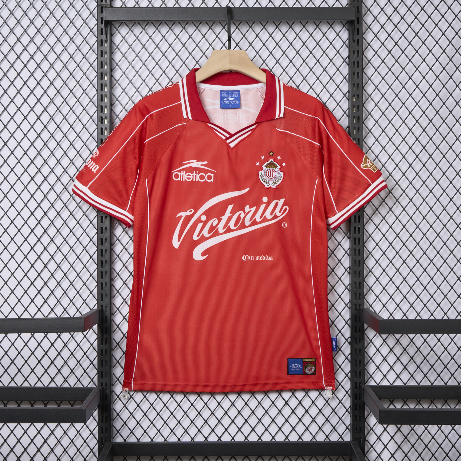 foot-Retro Toluca 1999-00 Home Jersey