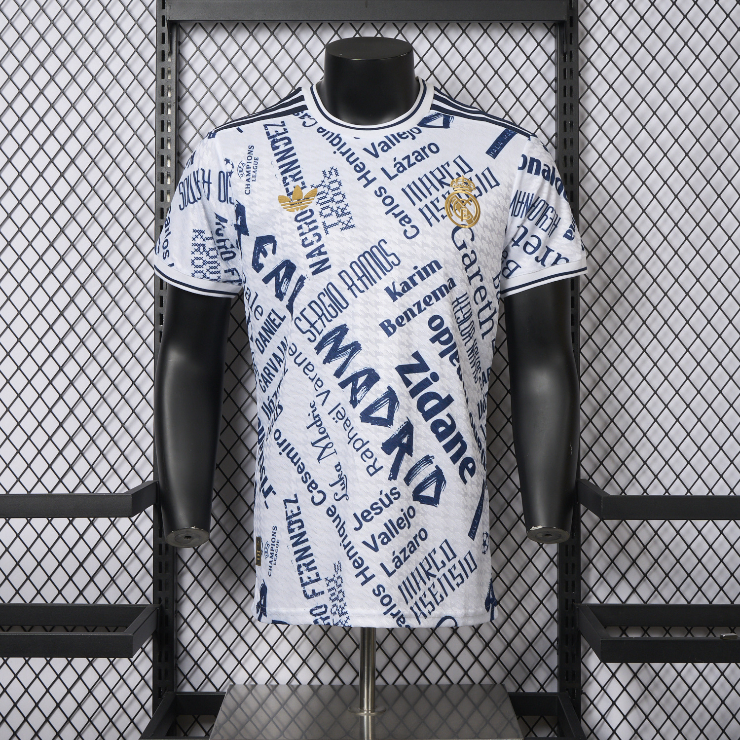 foot-Real Madrid 25-26 Graffiti Of Football Star Names Special Jersey - Player Version