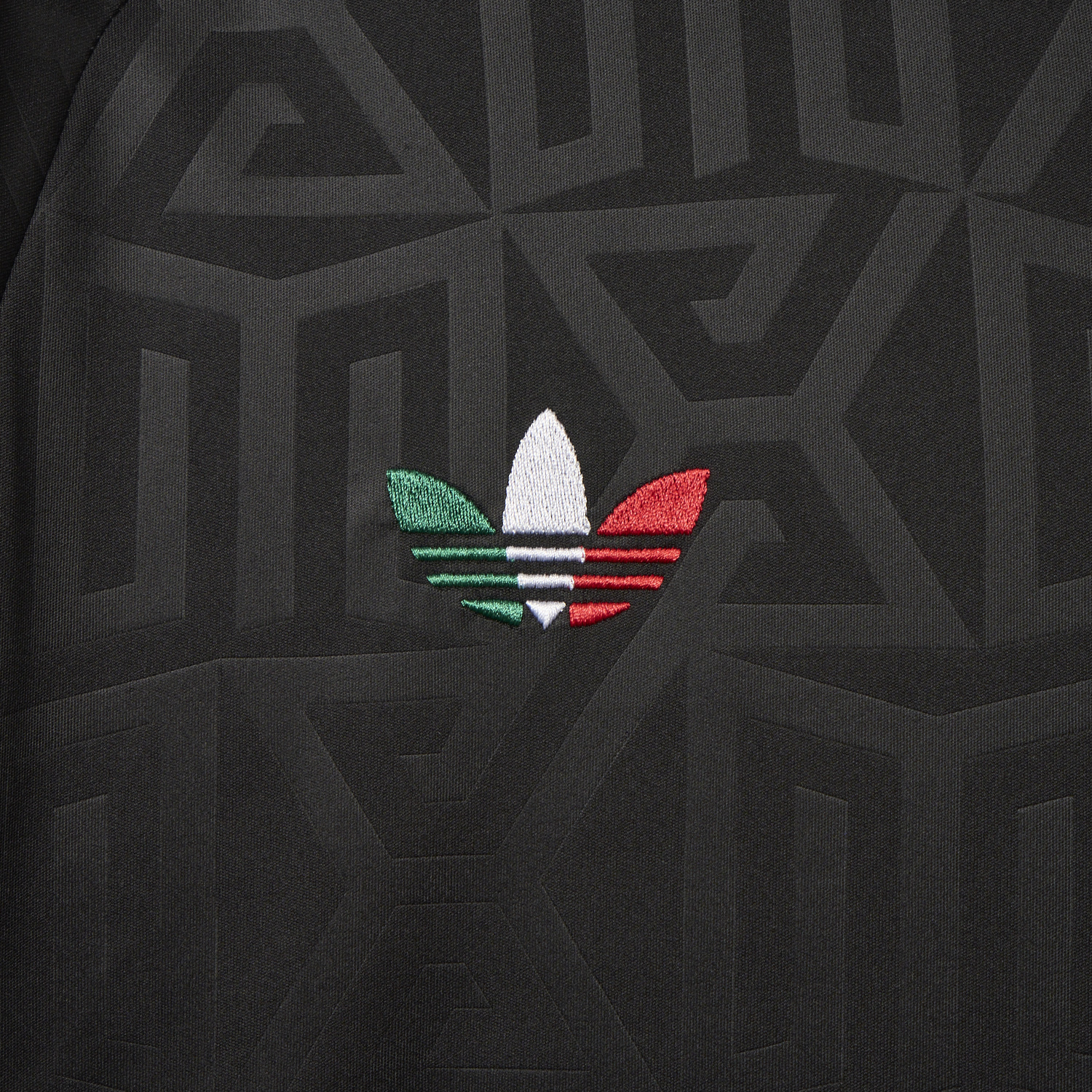 foot-Mexico 25-26 Thire Colors Trefoil Black Special Jersey - Fans Version