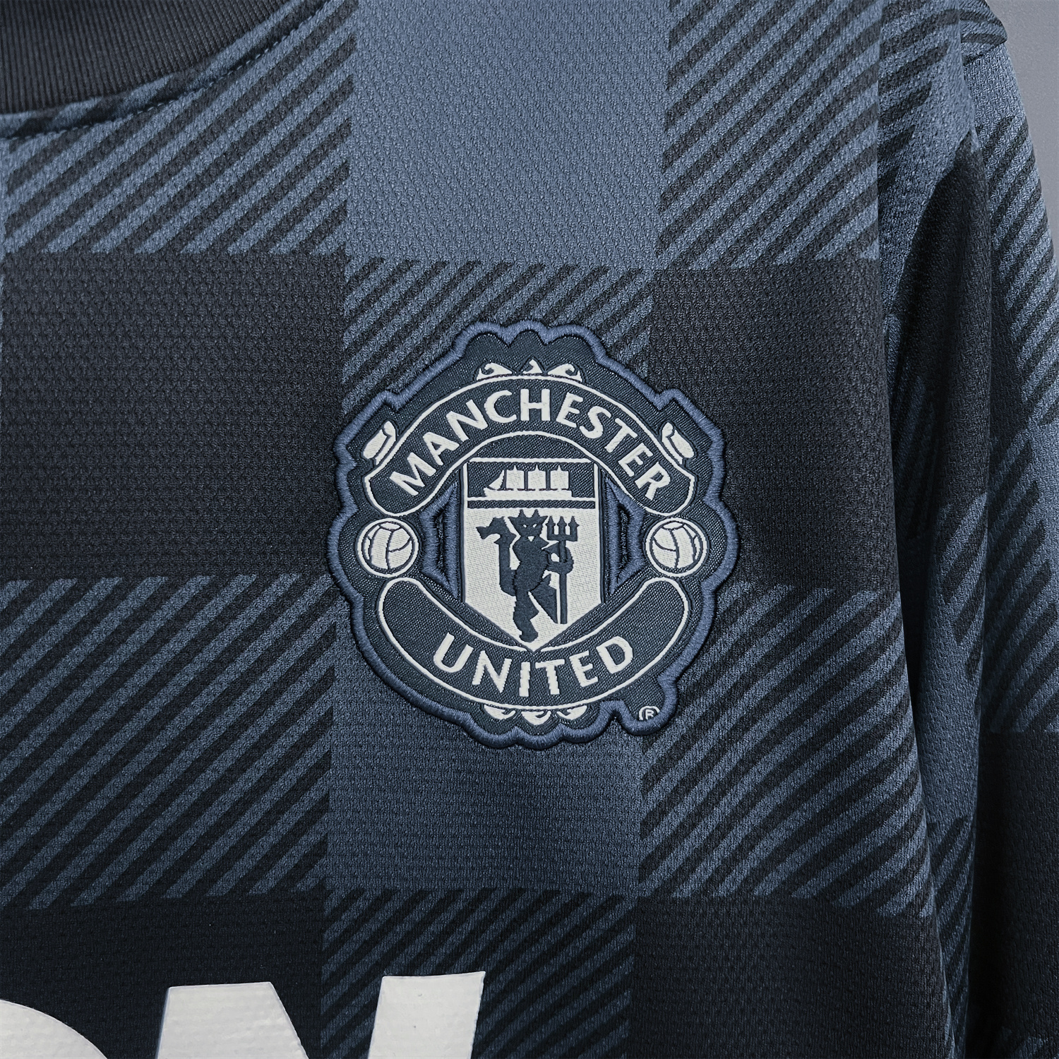 foot-Retro Manchester United 13-14 Away Long Sleeves Jersey