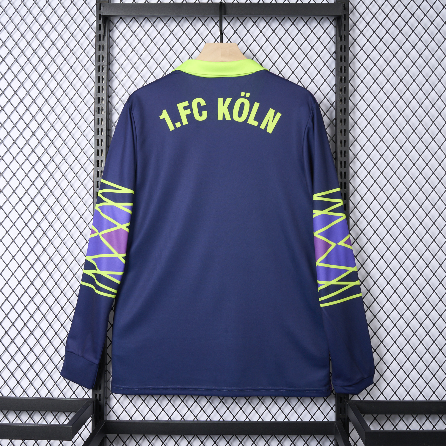 foot-Retro 1. FC Köln 1991-92 Goalkeeper Long Sleeve Jersey