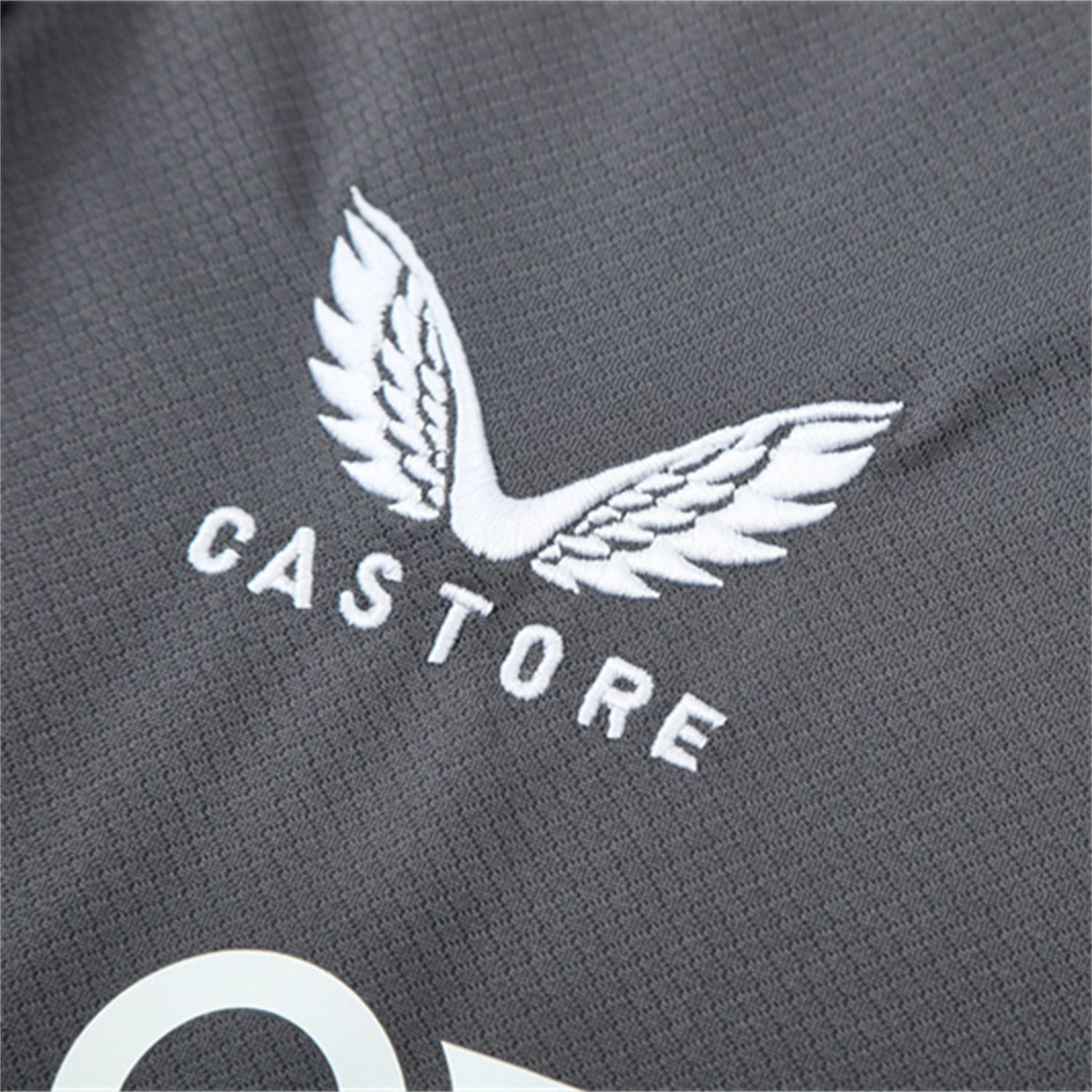 foot-Feyenoord 25-26 Kids Short-Sleeve Training Set - Dark Gray Top & Dark Gray Shorts