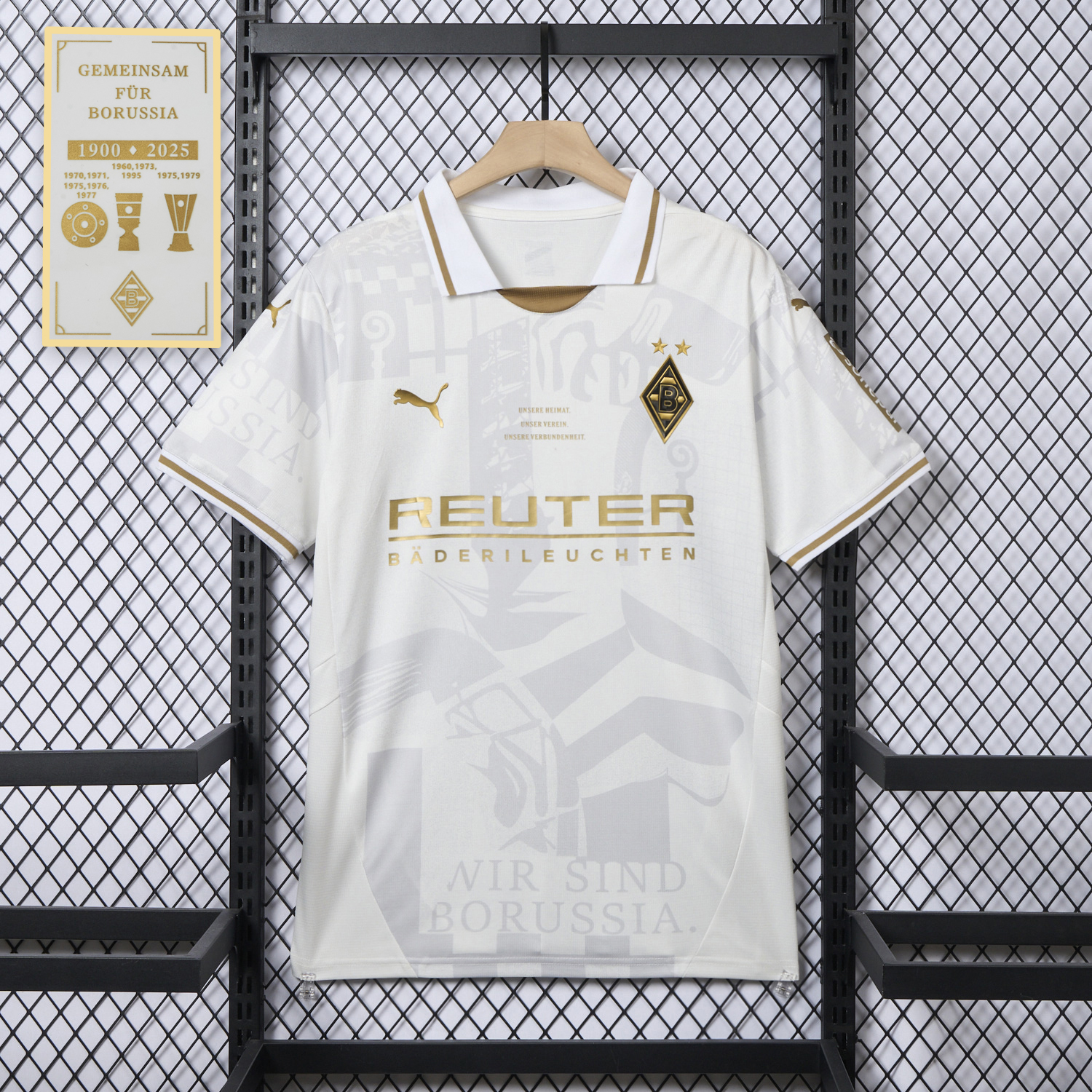 foot-Borussia Mönchengladbach 25-26 125-Year Anniversary Jersey - Fans Version