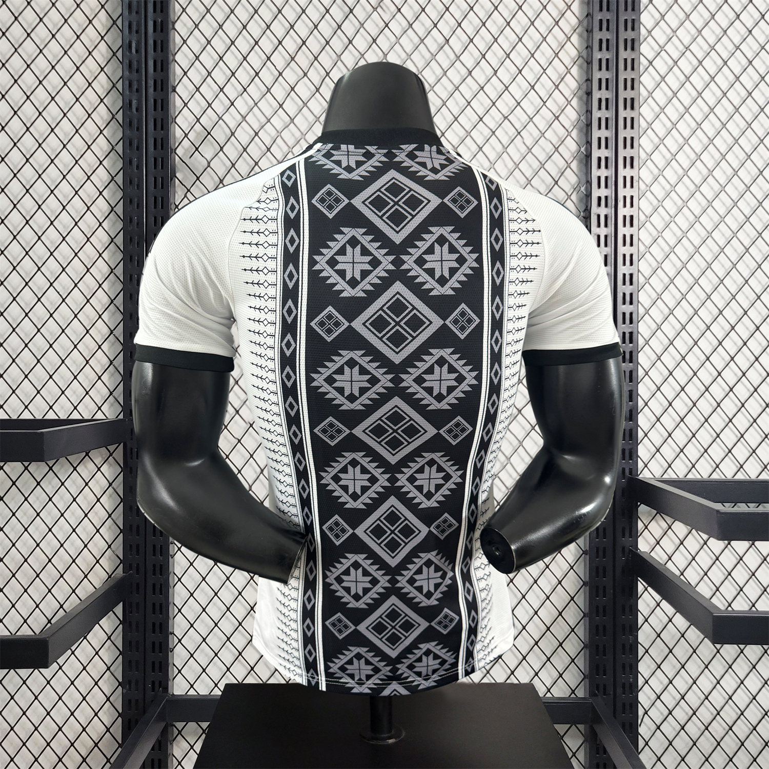 foot-Club América 25-26 Black Totem Pattern White Special Jersey - Player Version