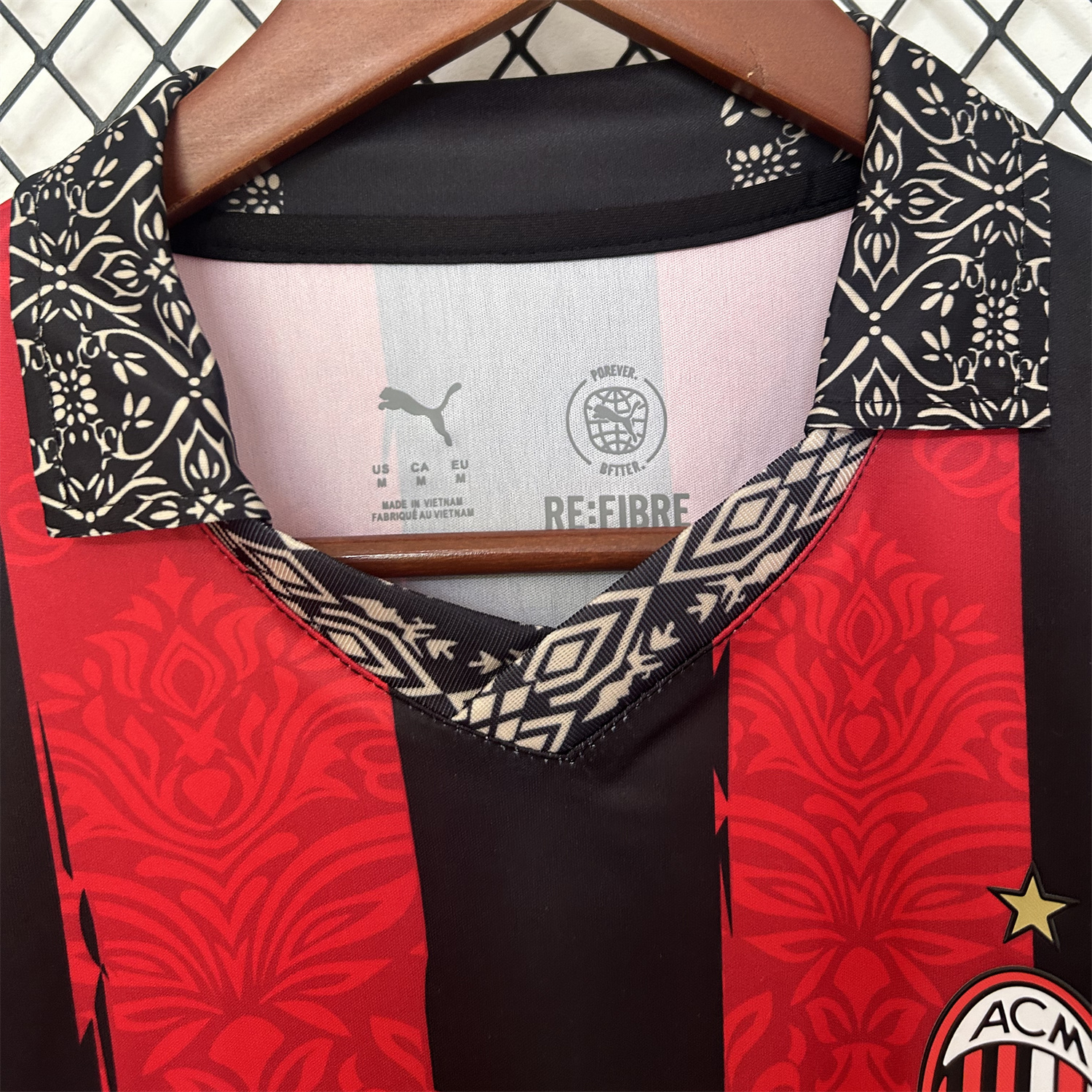 foot-AC Milan 25-26 Red And Black Special Jersey - Fans Version