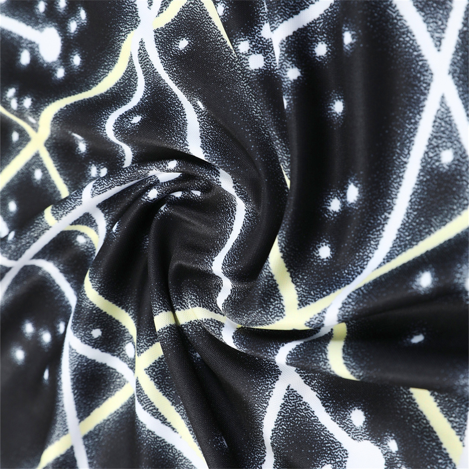 foot-C.H.E.L.S.E.A 25-26 Short-Sleeve Training Set - Yellow Fluorescent Rays Black Top & Black Shorts