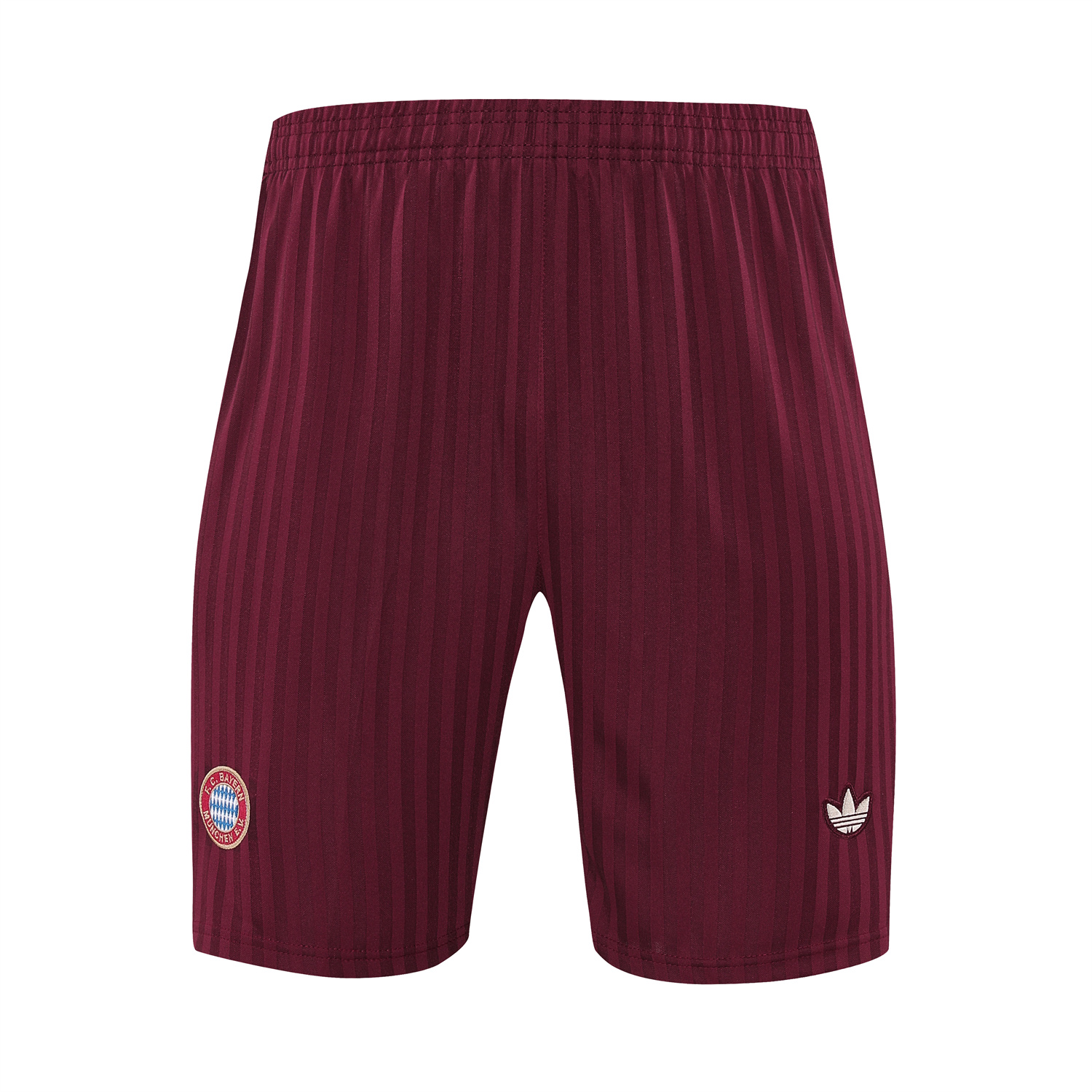 foot-Bayern Munich 25-26 Vest Training Set - Wine Red Lines Vest & Wine Red Lines Shorts