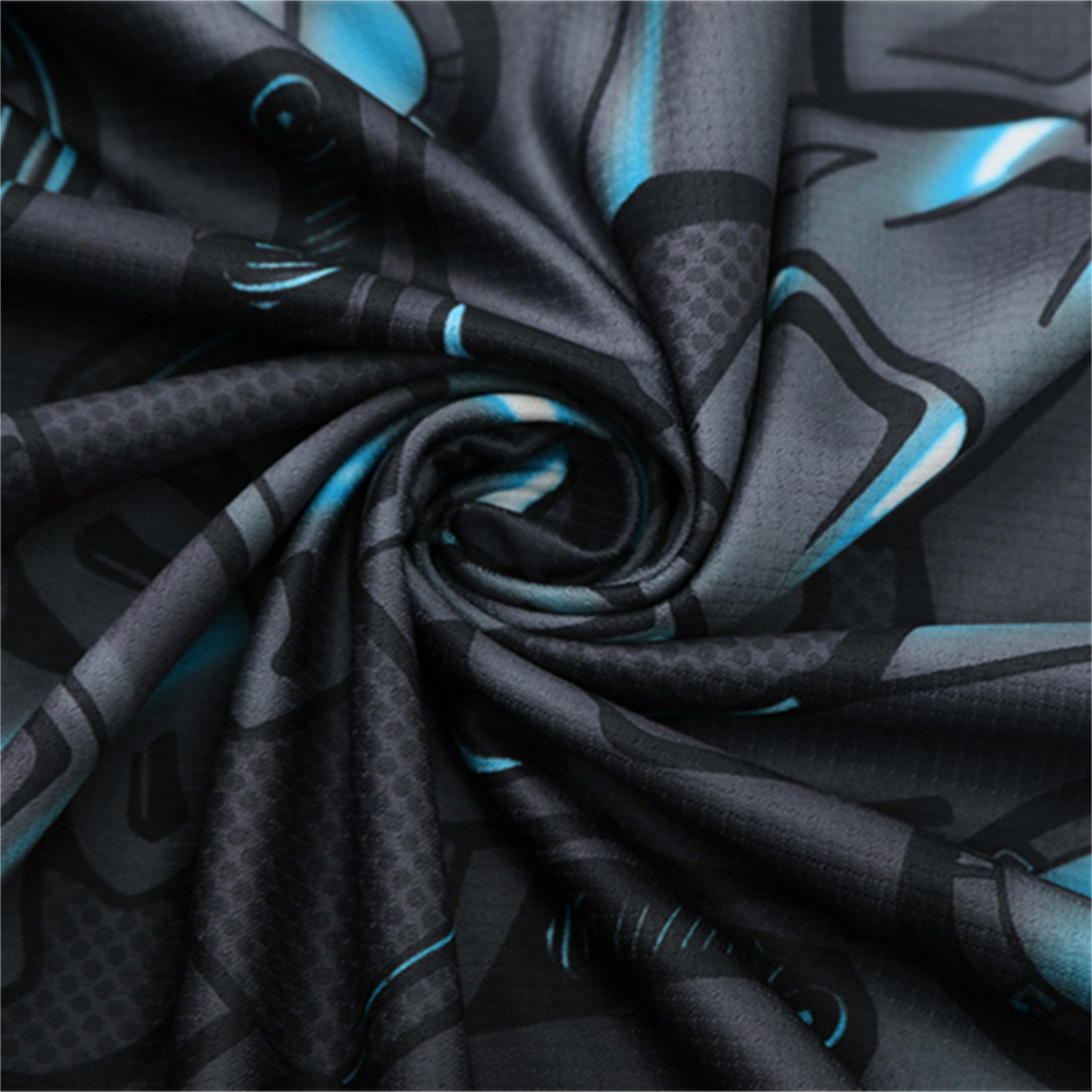 foot-Napoli 25-26 Short-Sleeve Training Set - Gray Mecha Top & Black Shorts