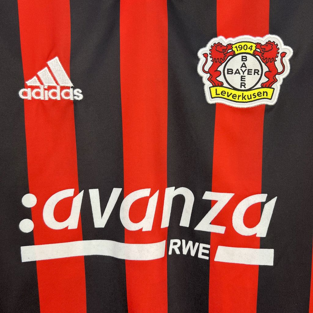 foot-Retro Bayer 04 Leverkusen 2000-01 Home Jersey
