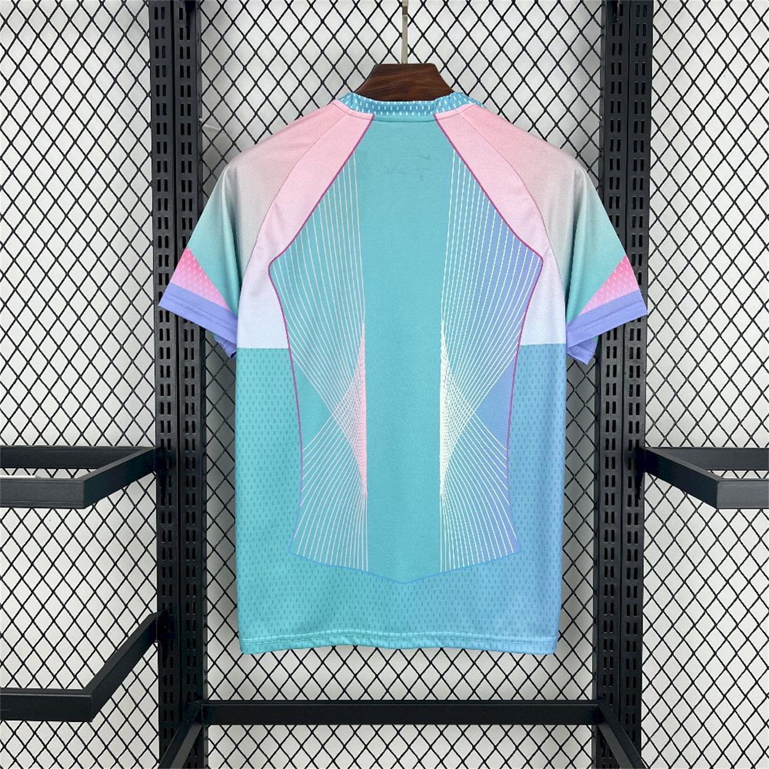 foot-Paris Saint-Germain PSG 25-26 T90 White Lines Light Blue Gradient Special Jersey - Fans Version