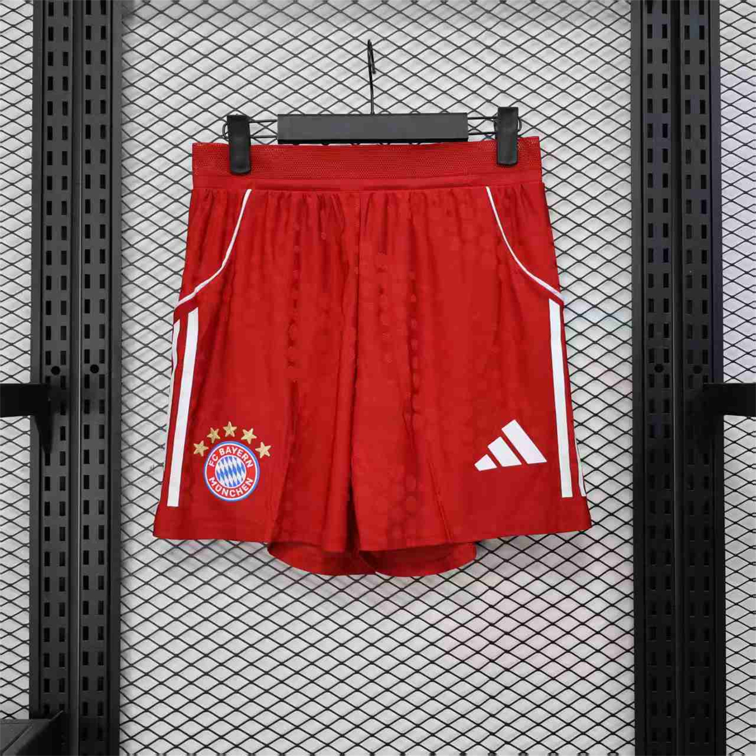 foot-Bayern Munich 25-26 Home Red Shorts - Player Version