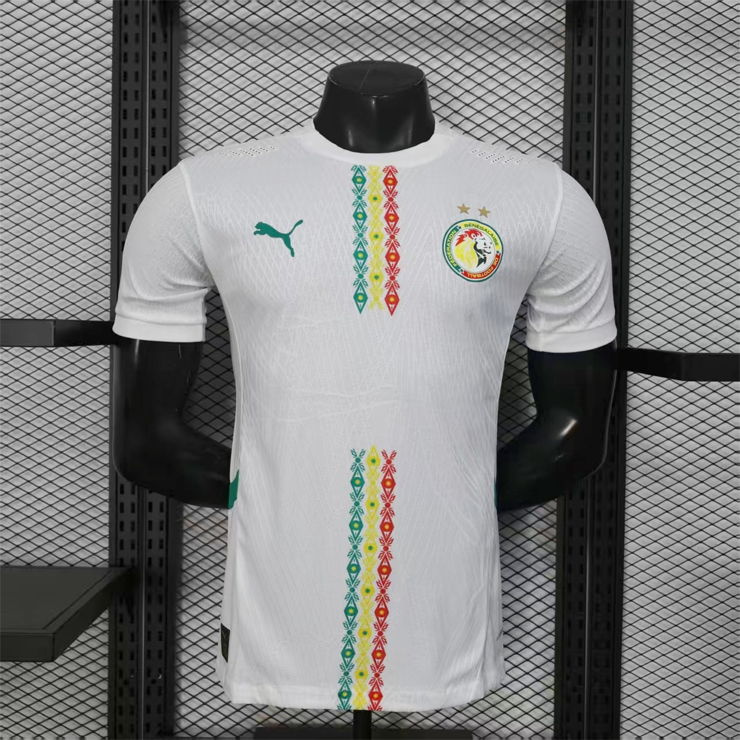 Unitedfootballkit.com | Senegal 2026 Home Double Stars Jersey - Player Version -Customize Name, Number and Patch | Worldwide Shipping