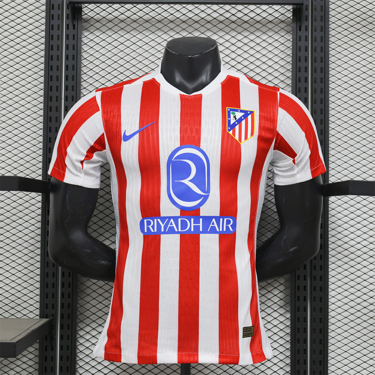 JerseysGala.com | Atletico Madrid 25-26 Home (Informal-release Version) Jersey - Player Version -Customize Name, Number and Patch | Worldwide Shipping