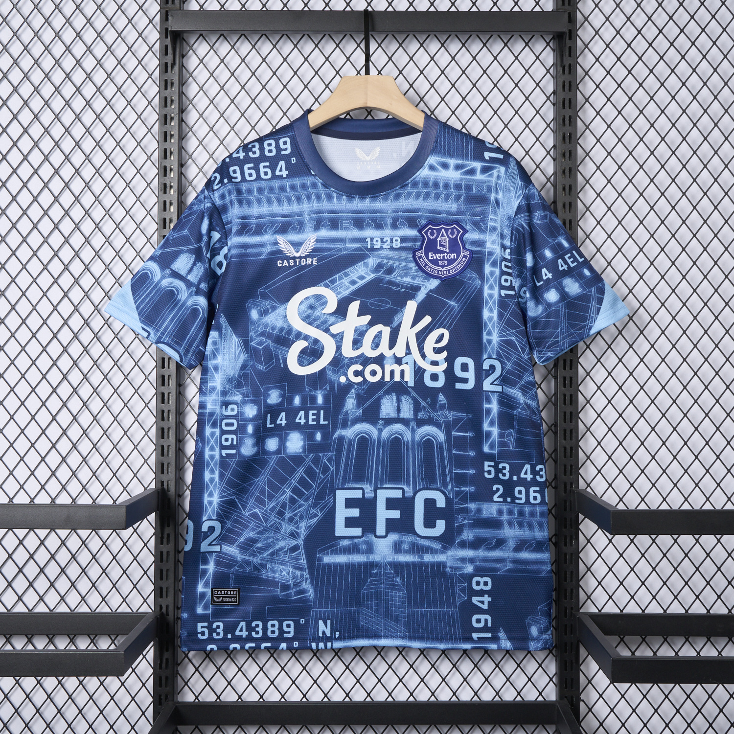 foot-Everton 24-25 Pre-Match Farewell Jersey - Fans Version