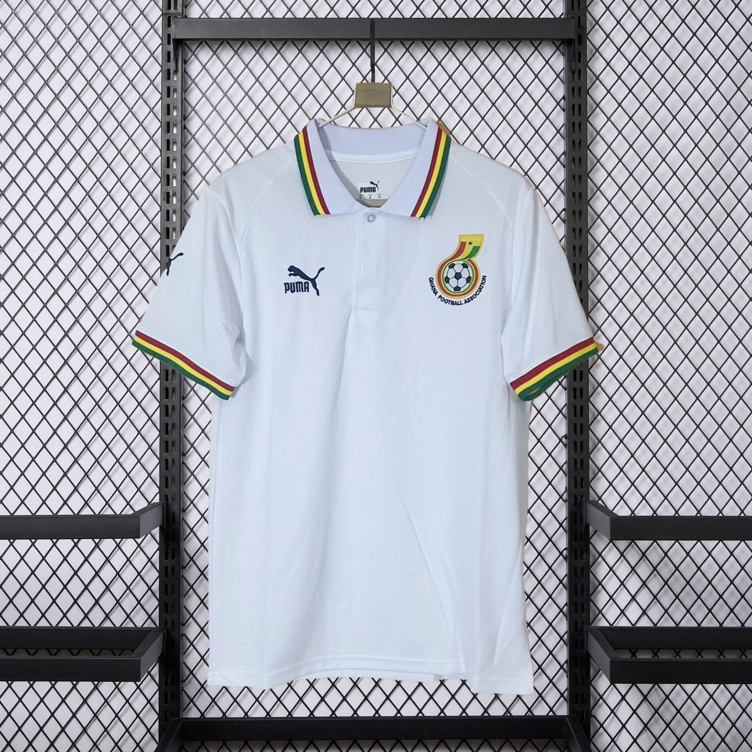 SIUjerseys-Ghana 2026 White Polo Jersey - Fans Version