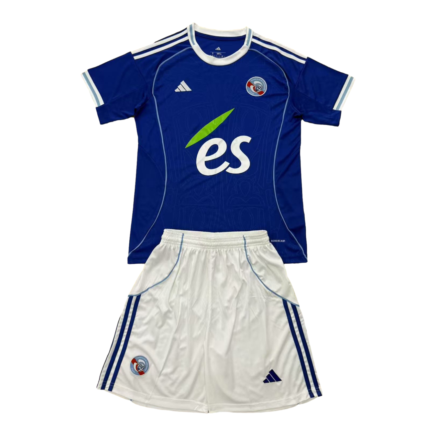 foot-Strasbourg 25-26 Home Men's Adult Jersey Set - Fans Version