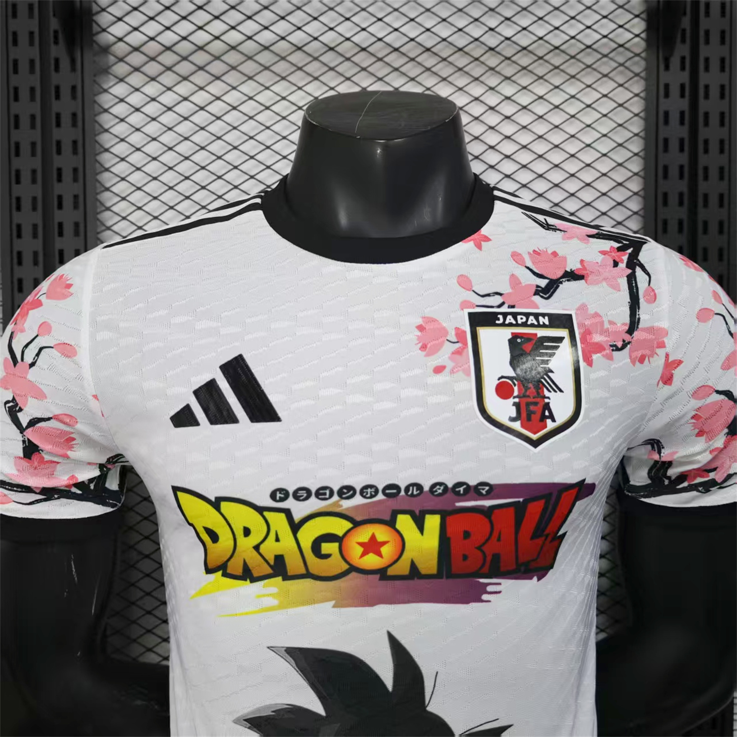 foot-Japan 25-26 Dragon Ball Little Goku White Special Jersey - Player Version