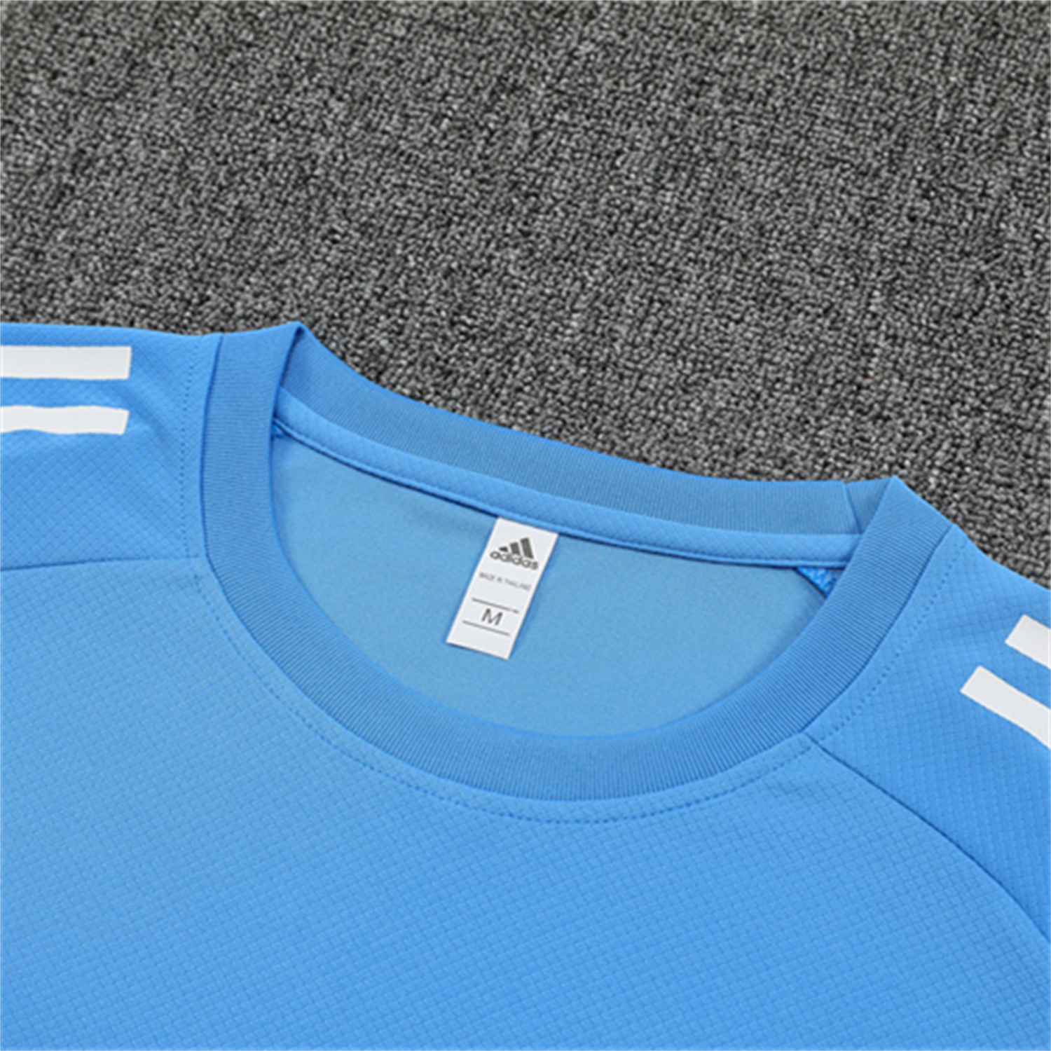 foot-Real Madrid 25-26 Short-Sleeve Training Set - Sky Blue Top and Sky Blue Shorts