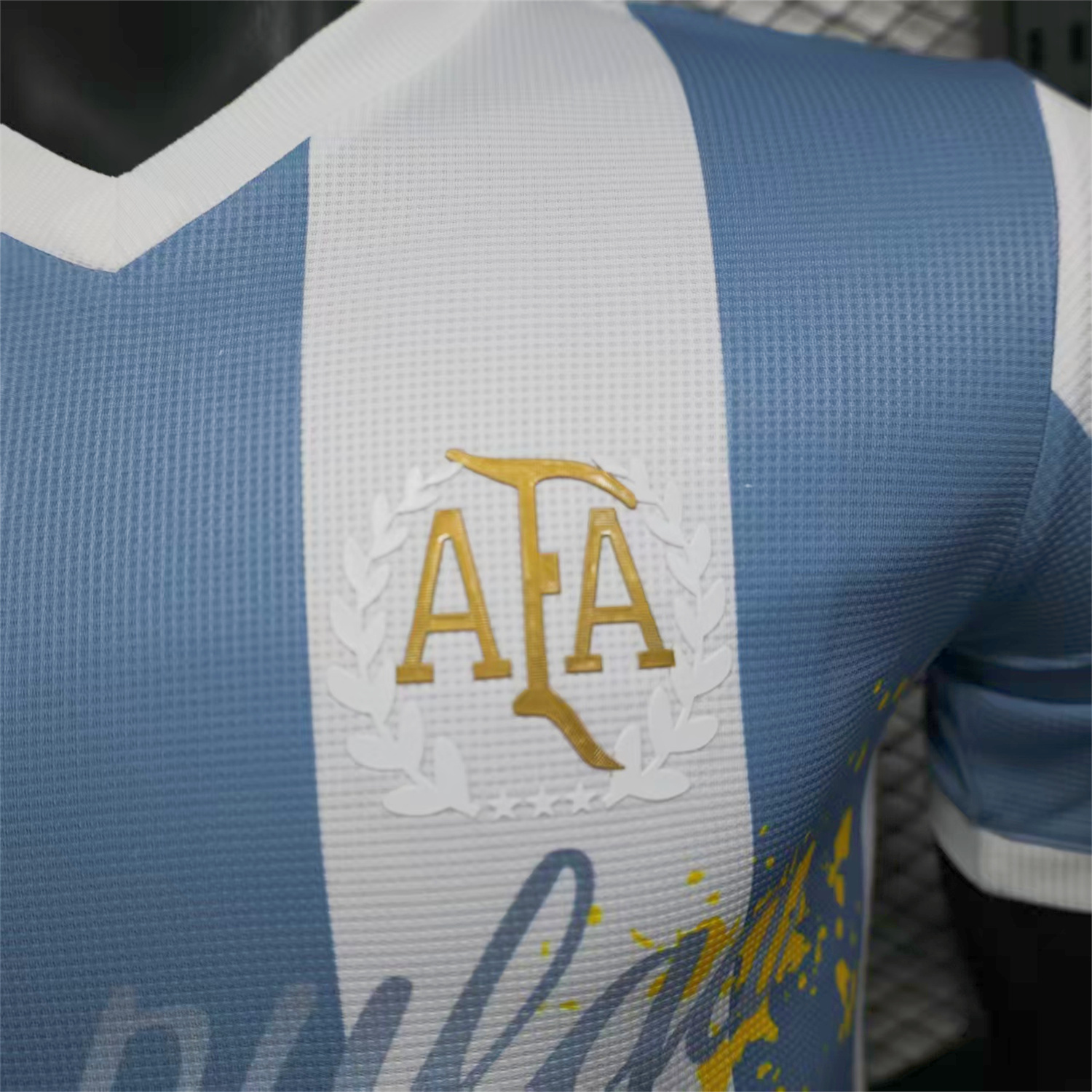 foot-Argentina 25-26 50th Anniversary Messi Graffiti Special Jersey - Player Version