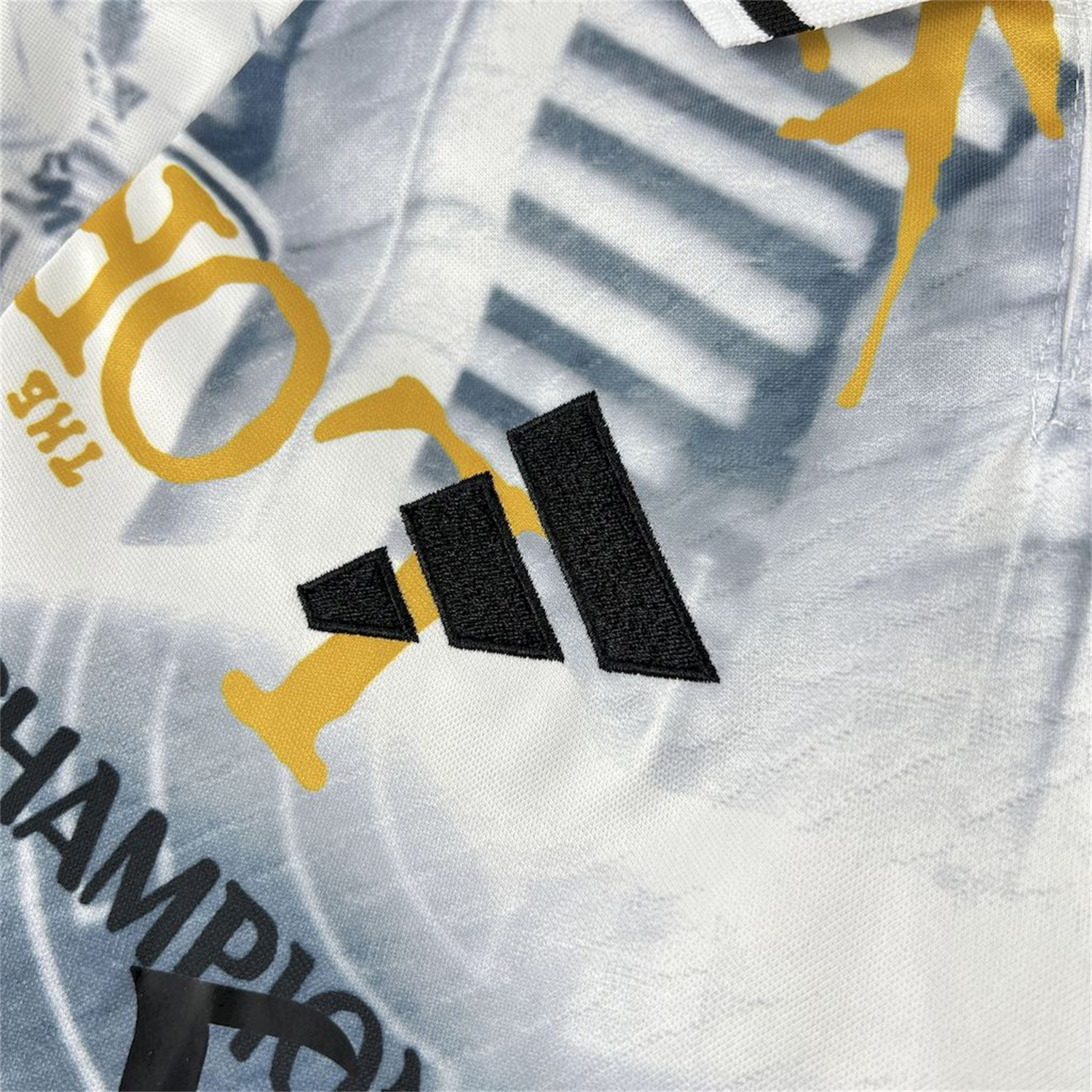 foot-Real Madrid 25-26 Capture Of Camp Nou POLO White Special Jersey - Fans Version