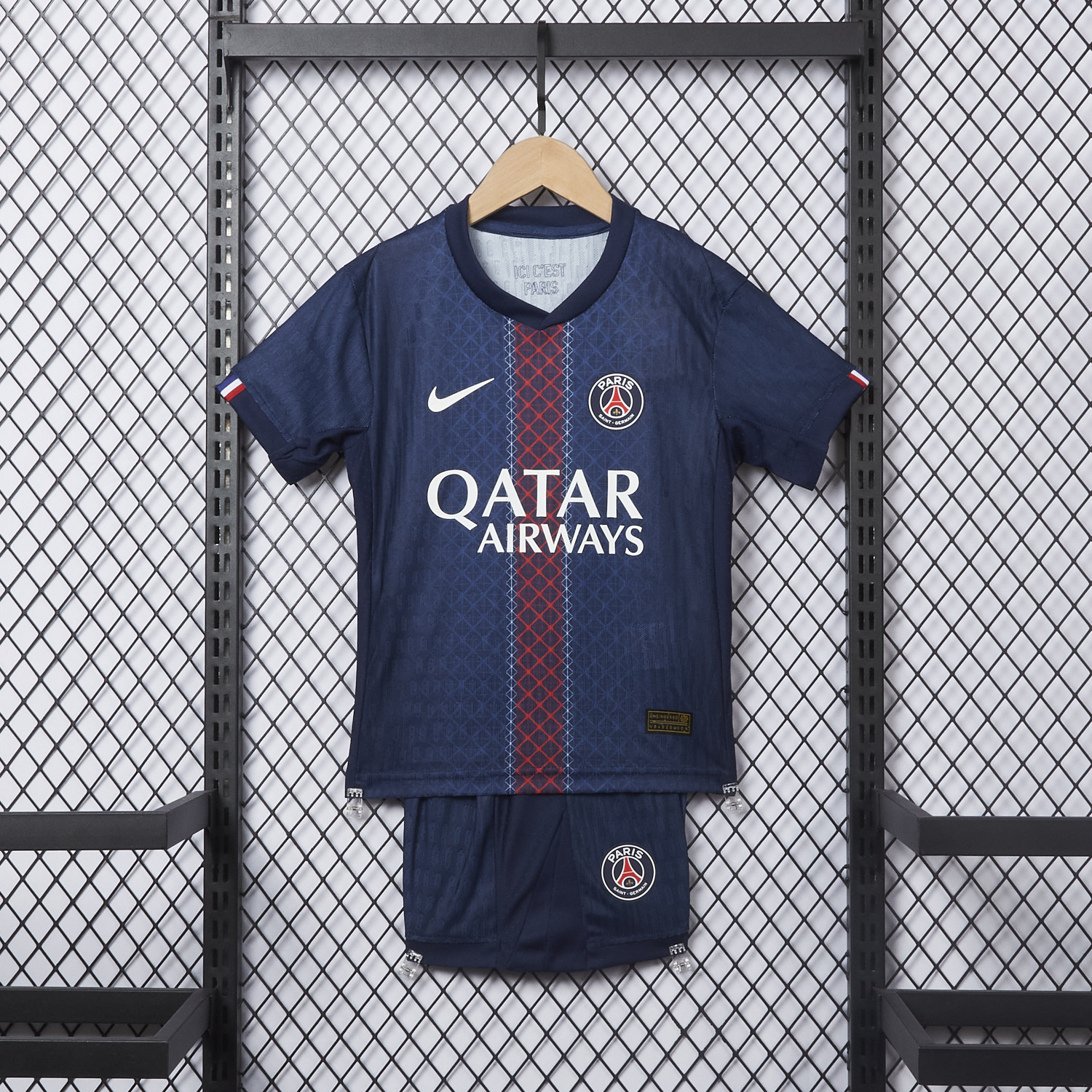 foot-Paris Saint-Germain PSG 25-26 Home Kids Kit - Player Version