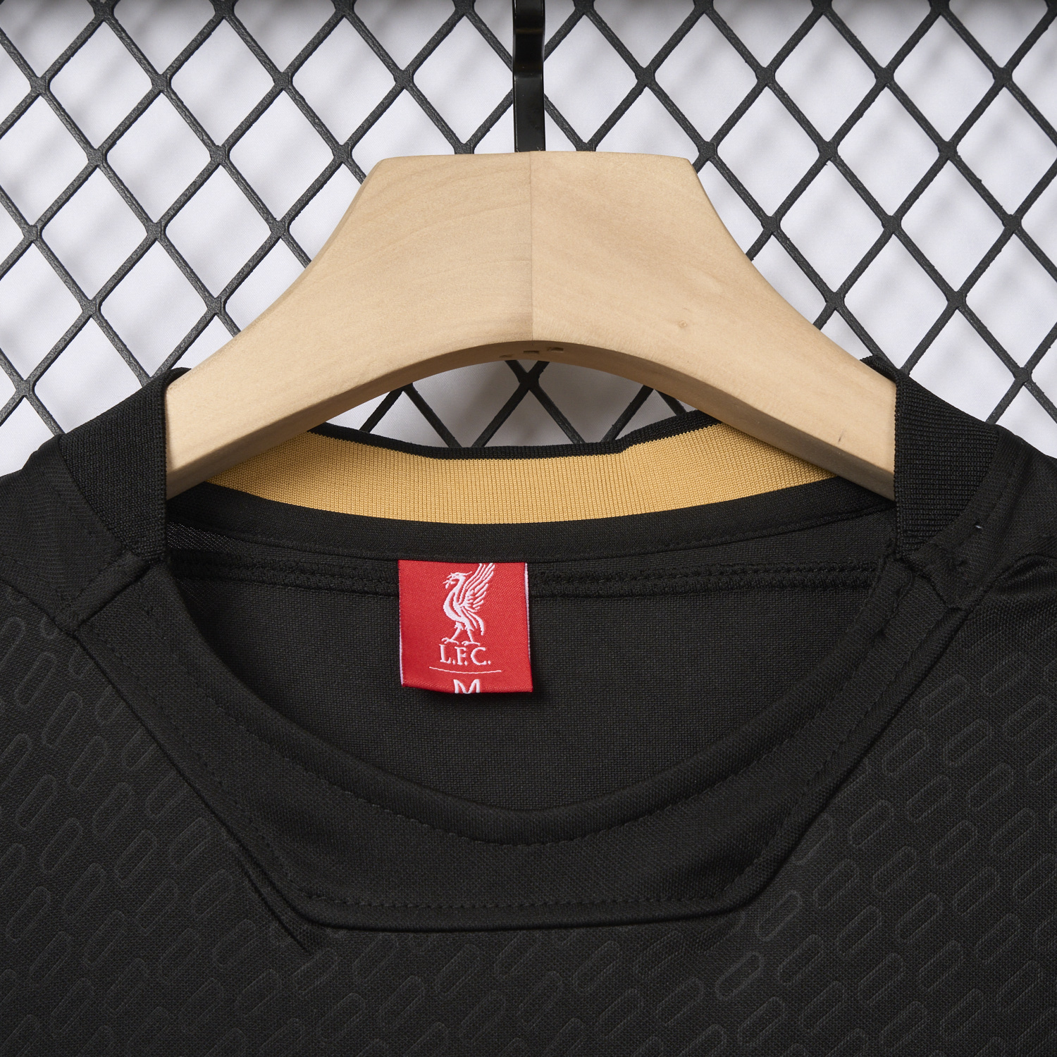 foot-Liver.pool 25-26 Istanbul 2005 Anniversary Black Jersey - Fans Version