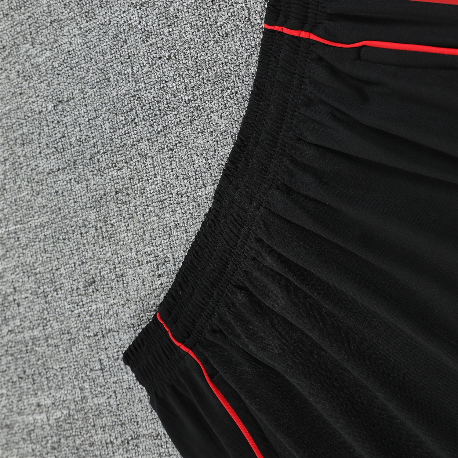 foot-Manchester United 25-26 Vest Training Set - Pure Red Vest & Black Shorts