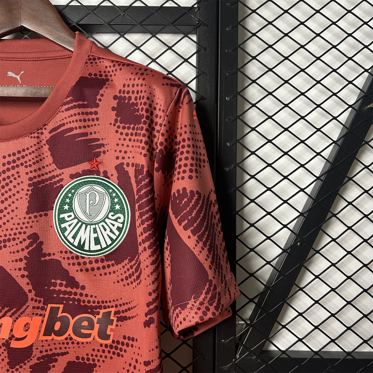 foot-Palmeiras 25-26 Red Goalkeeper Jersey - Fans Version