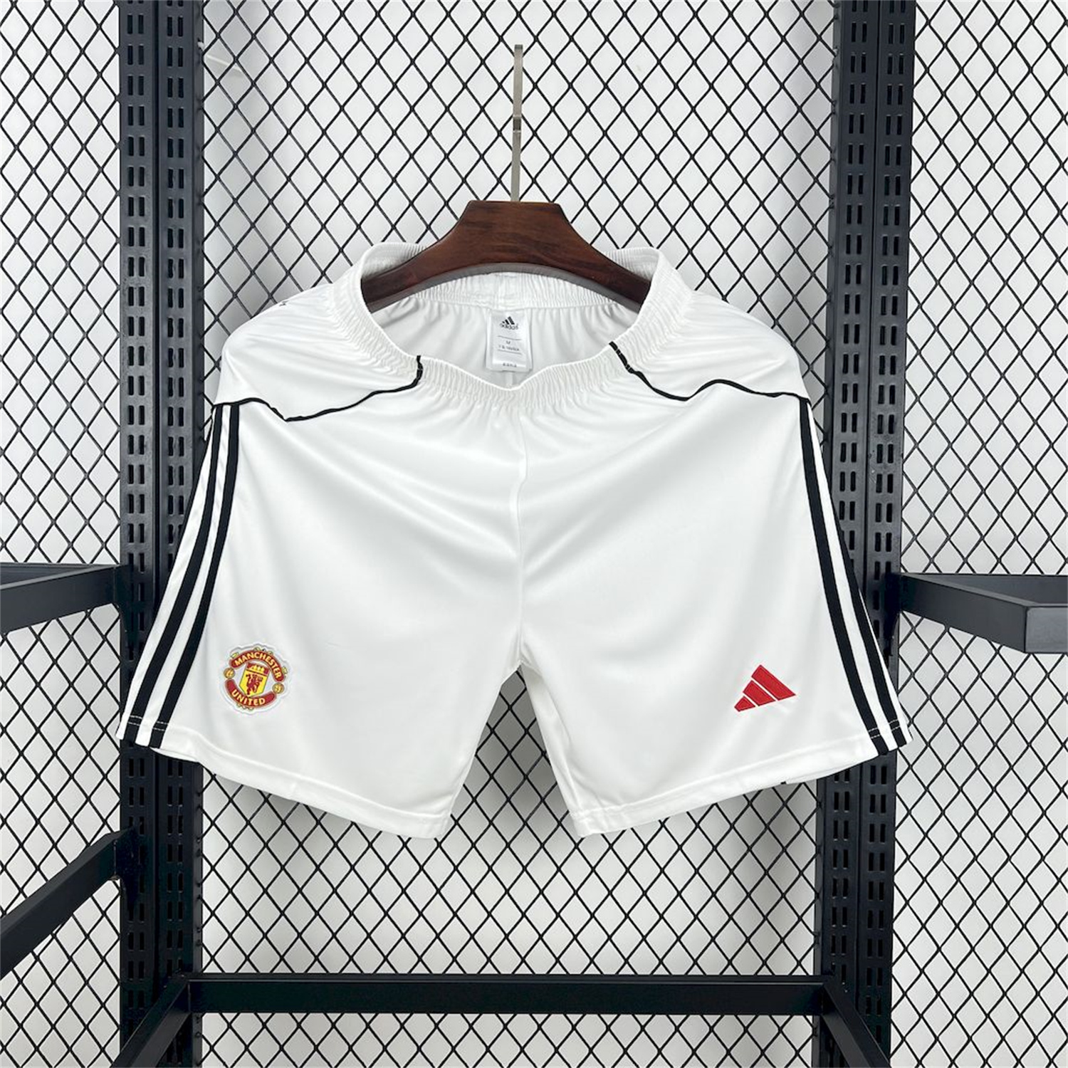 foot-Manchester United 25-26 Home White Shorts - Fans Version