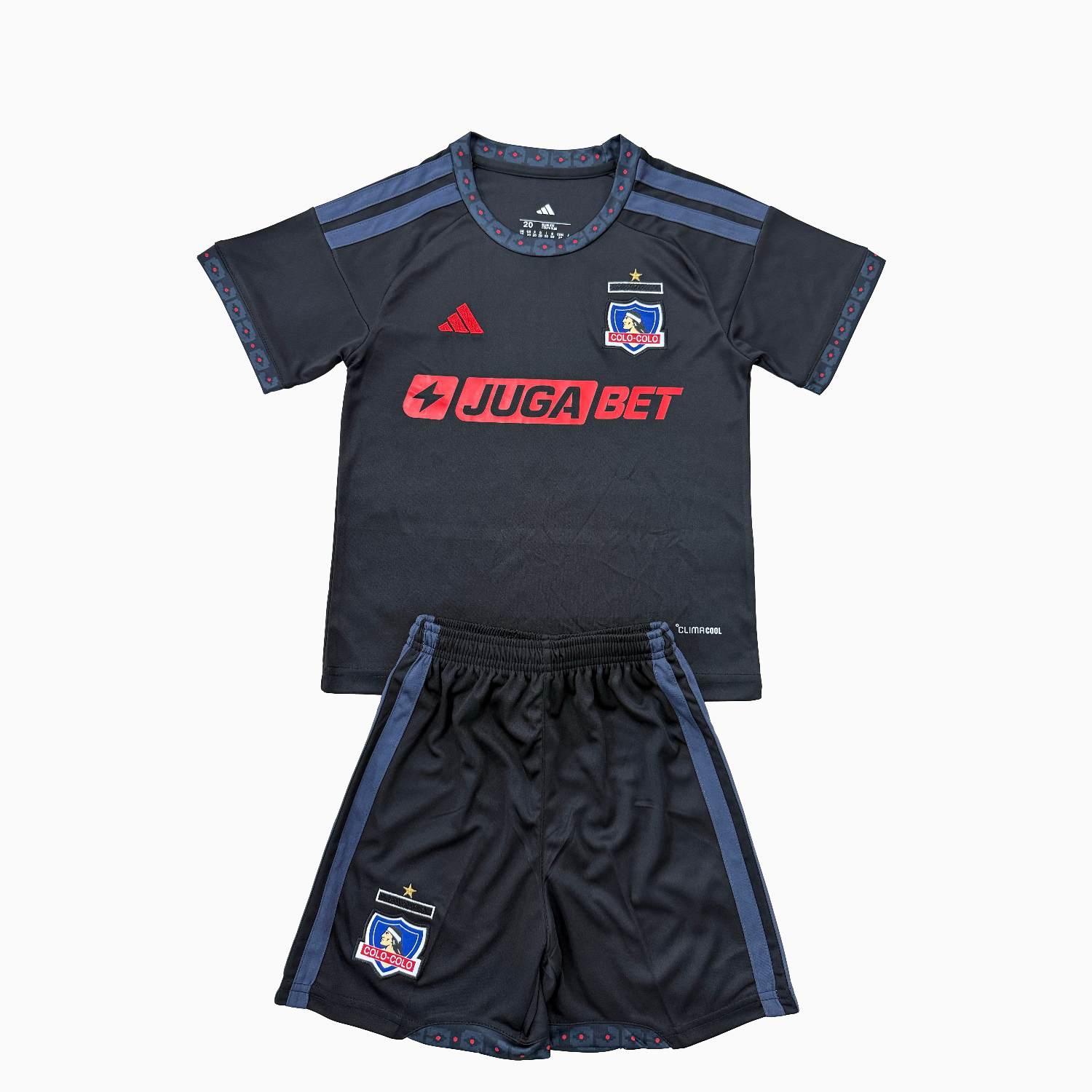 Unitedfootballkit.com | Colo Colo 26-27 Away Kids Kit -Customize Name, Number and Patch | Worldwide Shipping