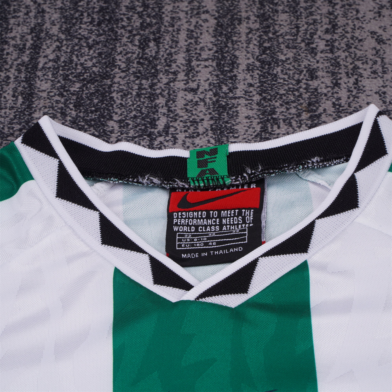 foot-Retro Nigeria 1996 Away Kids Kit