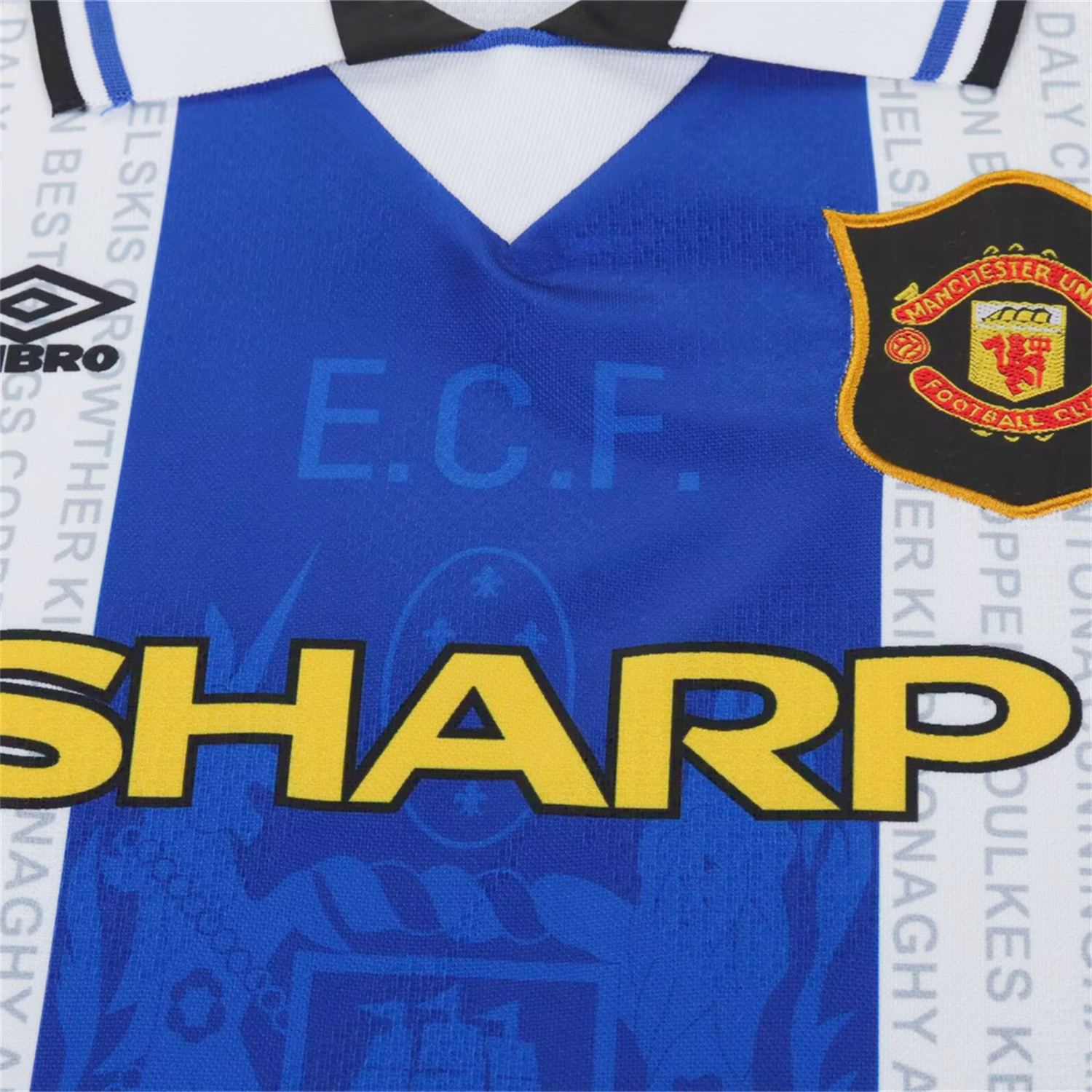 Unitedfootballkit.com | Retro Manchester United 94-96 Away Kids Kit -Customize Name, Number and Patch | Worldwide Shipping