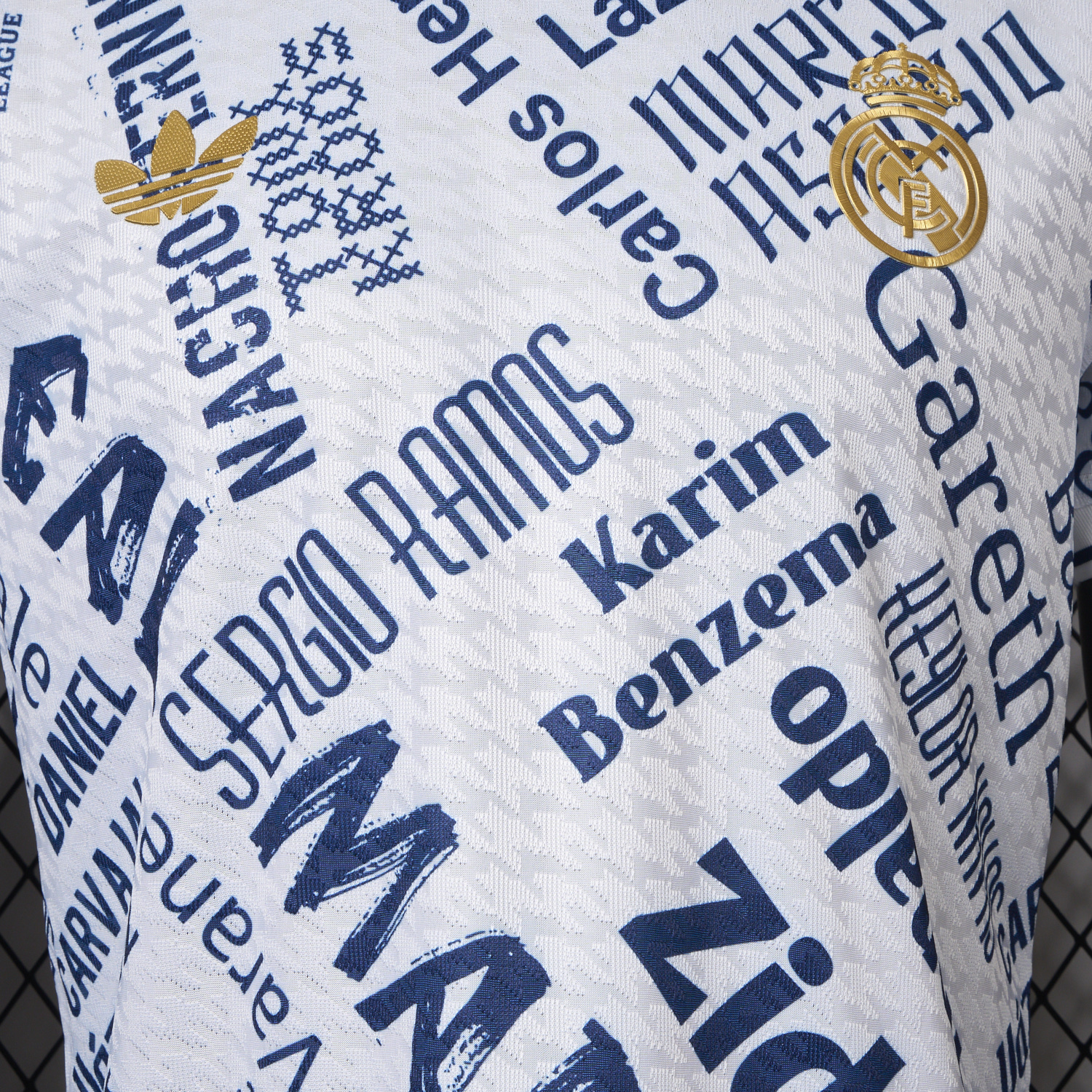 foot-Real Madrid 25-26 Graffiti Of Football Star Names Special Jersey - Player Version