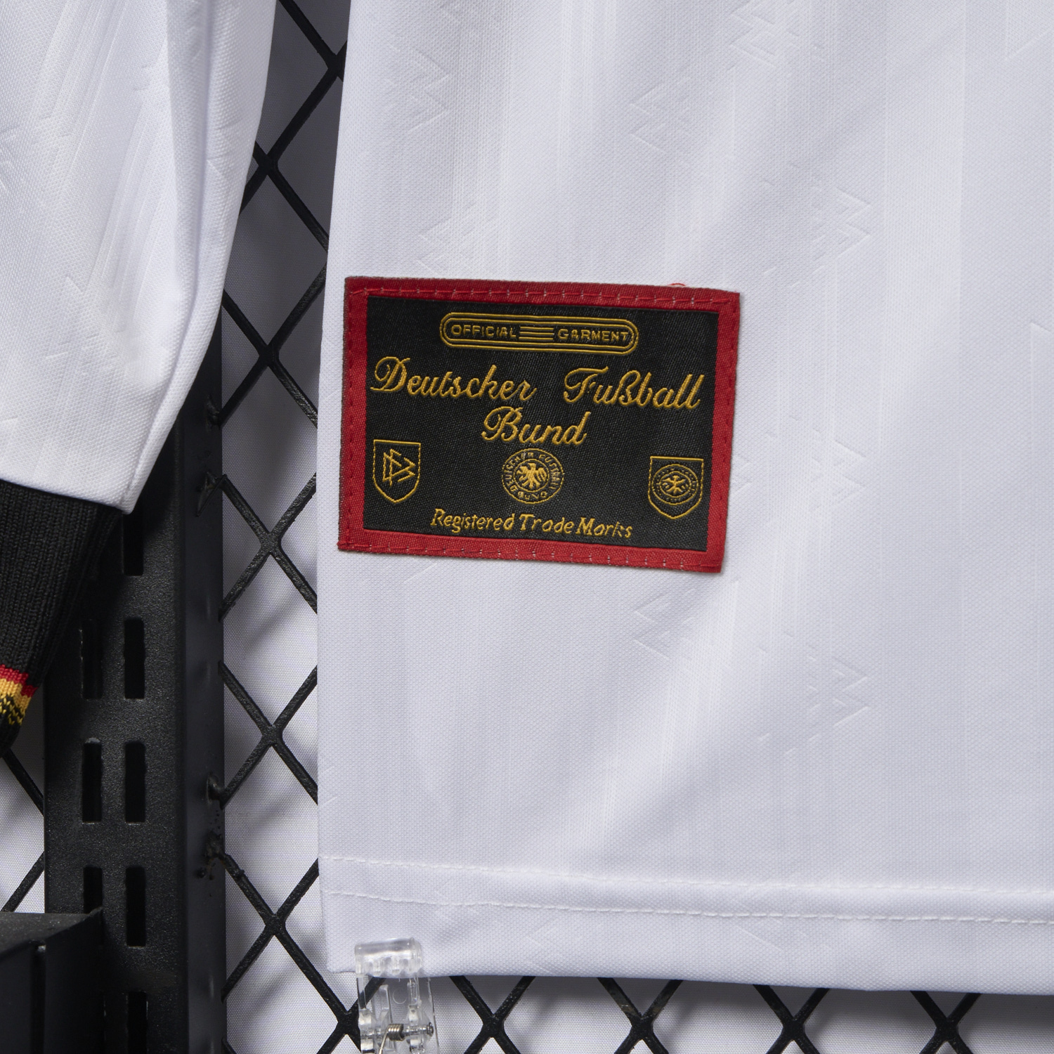 foot-Retro Germany 1996 Home Long Sleeves Jersey