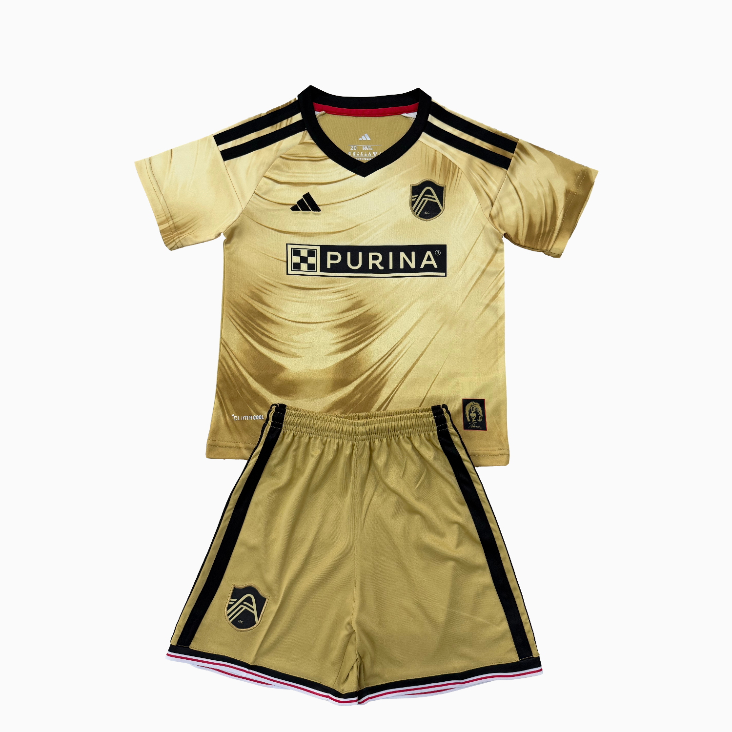 Funinjersey-St. Louis City SC 26-27 Away Men's Adult Jersey Set - Fans Version