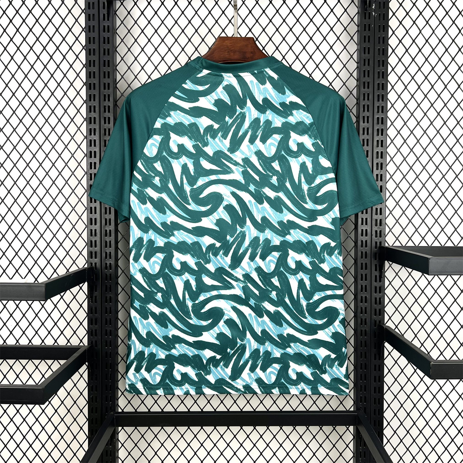 Funinjersey-Portugal 2026 Pre-Match Teal Green Jersey - Fans Version