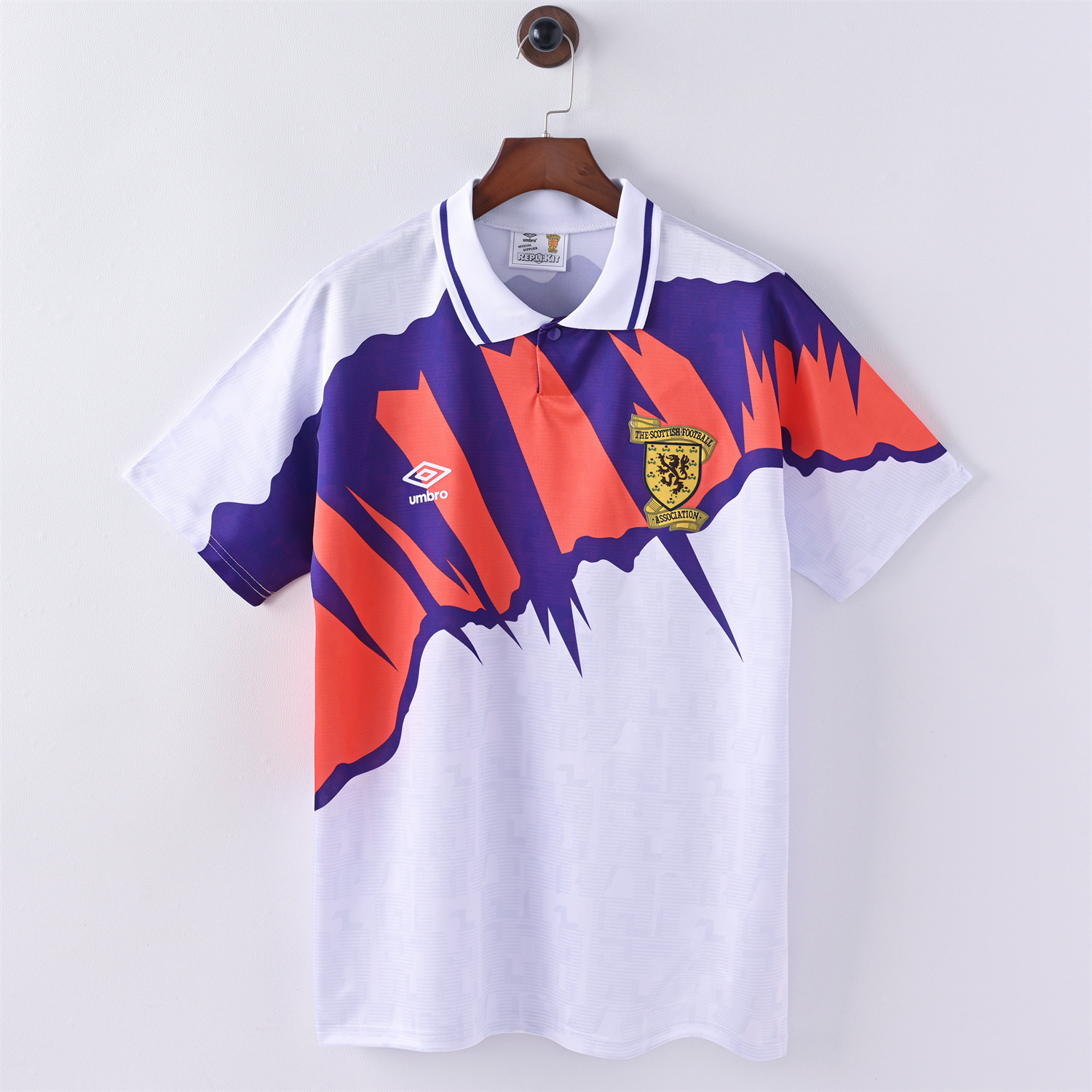 foot-Retro S-c-o.t l.a-n.d 1992 Away Stadium Jersey