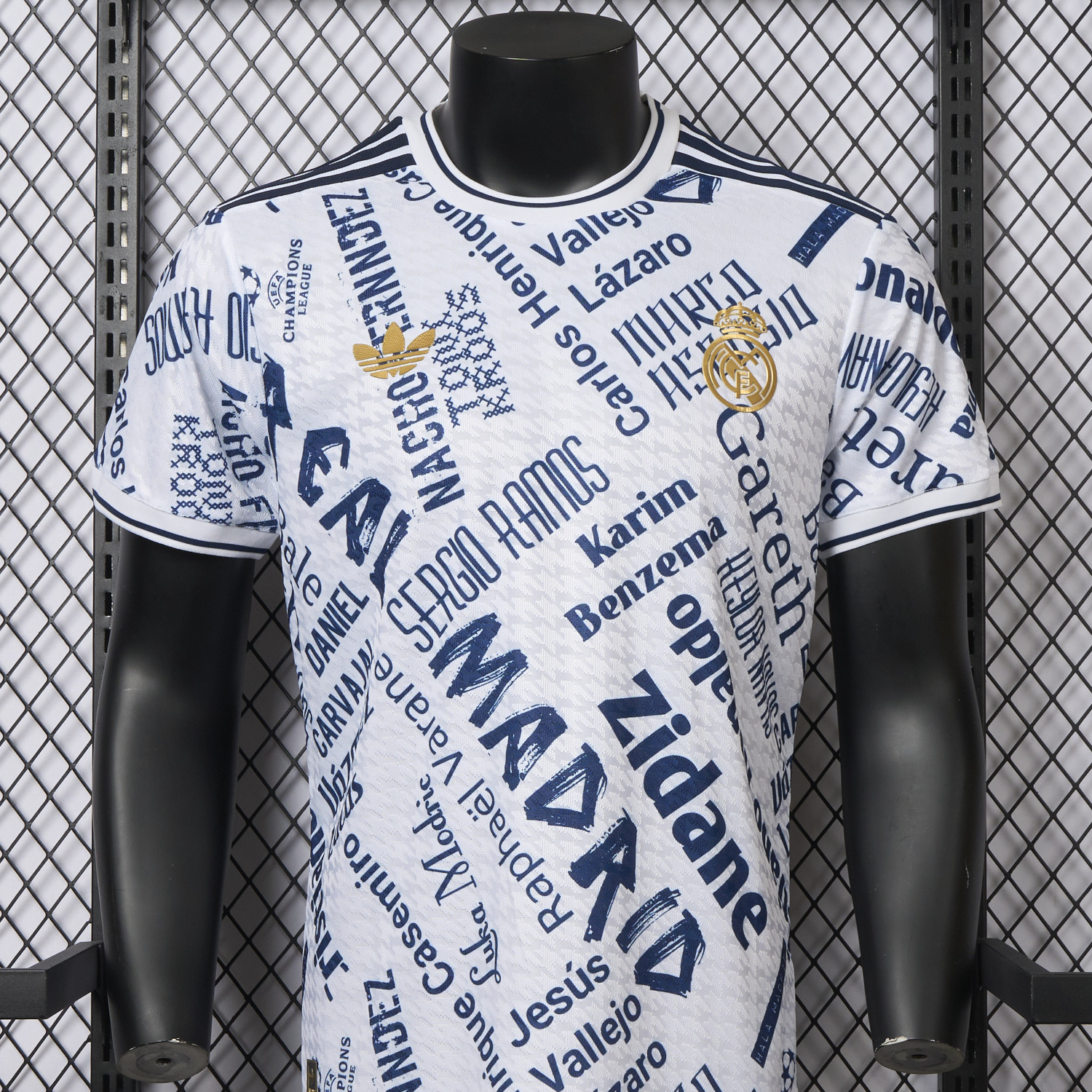 foot-Real Madrid 25-26 Graffiti Of Football Star Names Special Jersey - Player Version