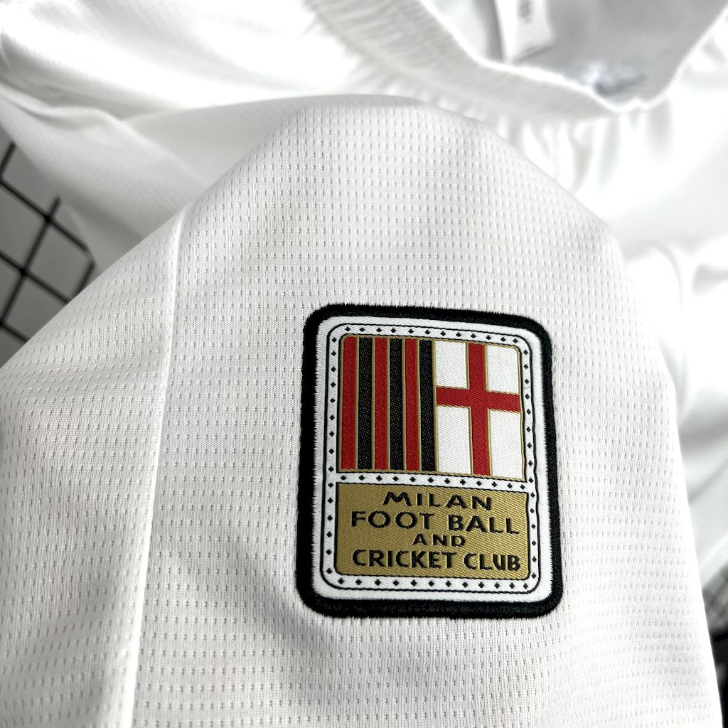 ManixJersey.com | AC Milan 24-25 125th Anniversary Home White Shorts - Fans Version -Customize Name, Number and Patch | Worldwide Shipping