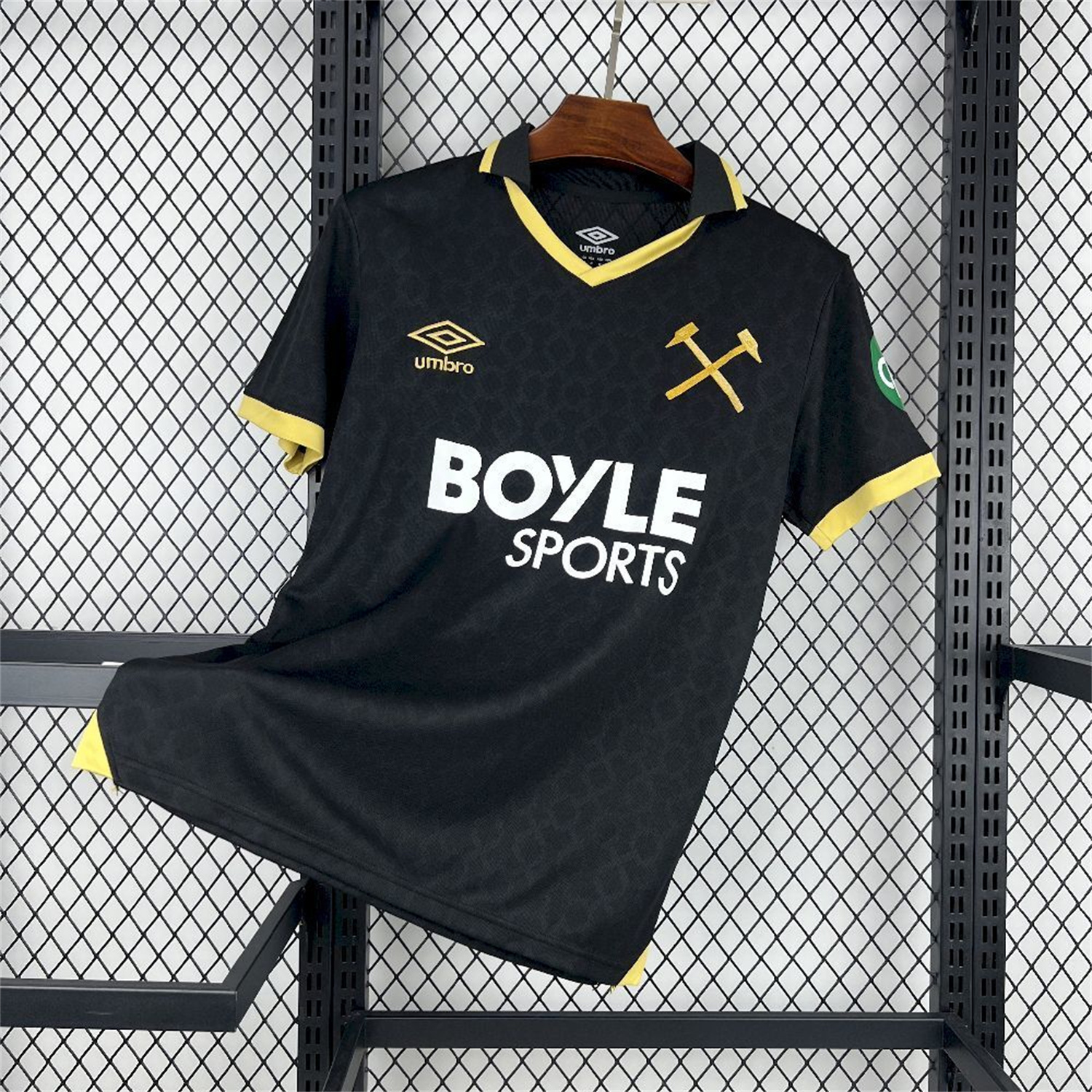 foot-West Ham United 25-26 Third Black Jersey - Fans Version