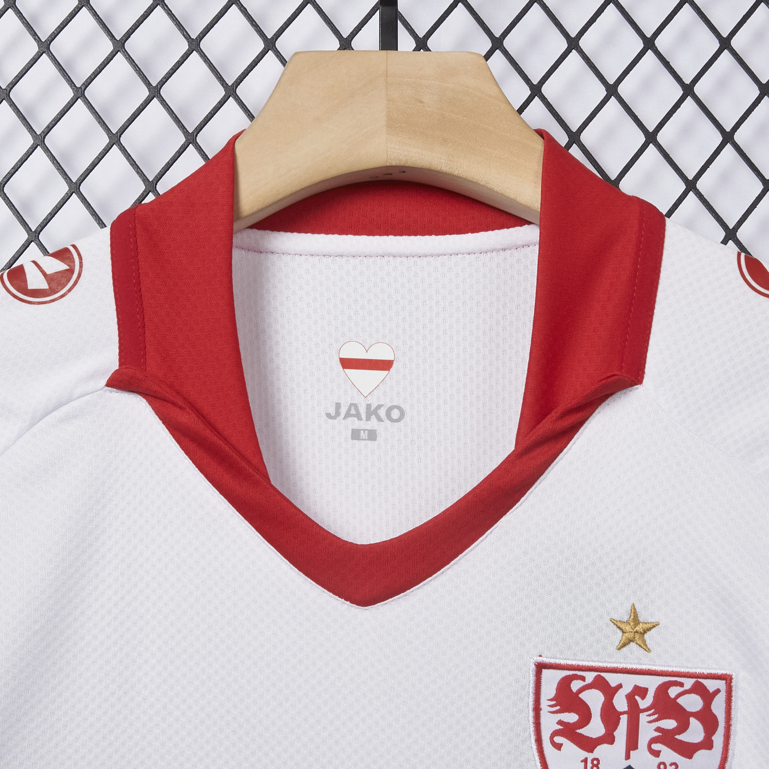 foot-VfB Stuttgart 24-25 DFB-Pokal Final Home Jersey - Fans Version