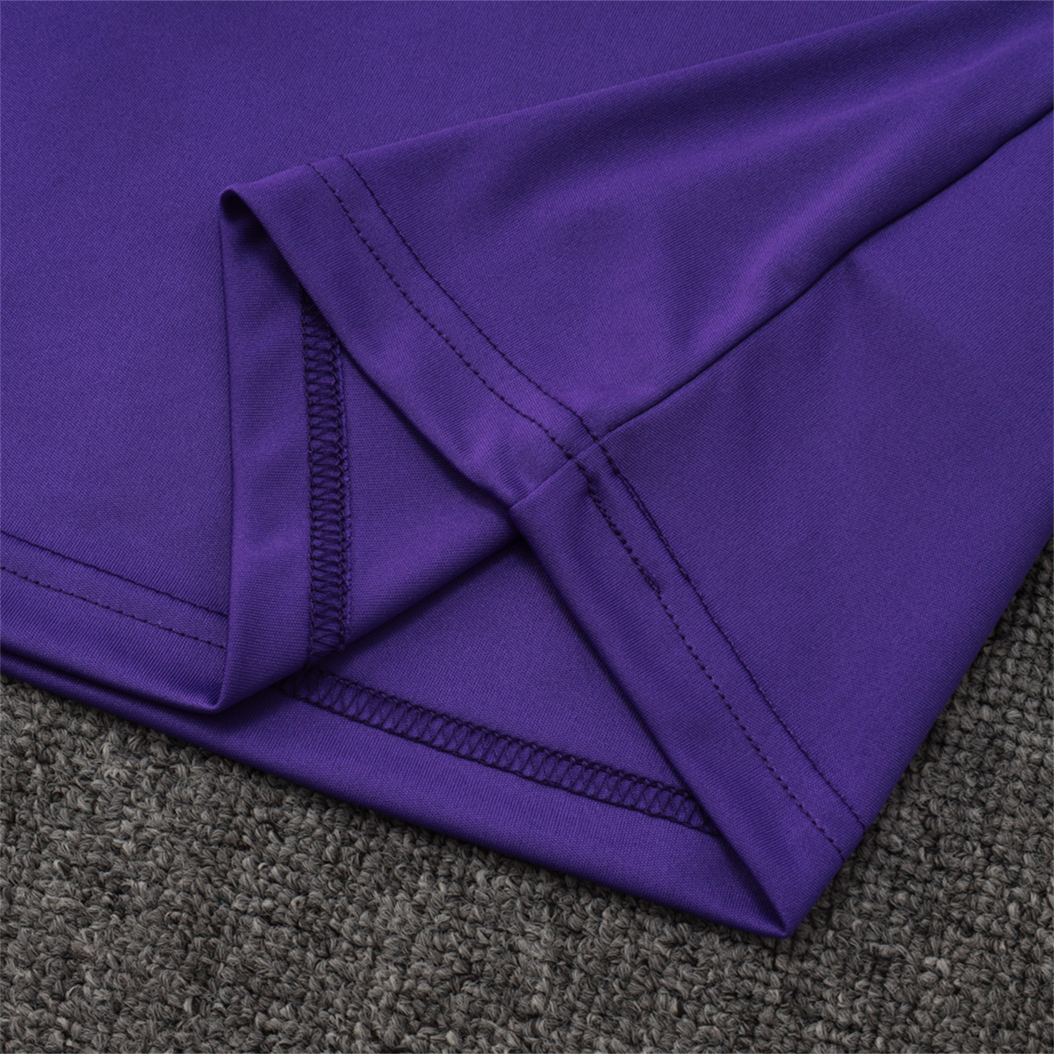 foot-Real Madrid 25-26 Throwback Trefoil Vest Training Set - Purple