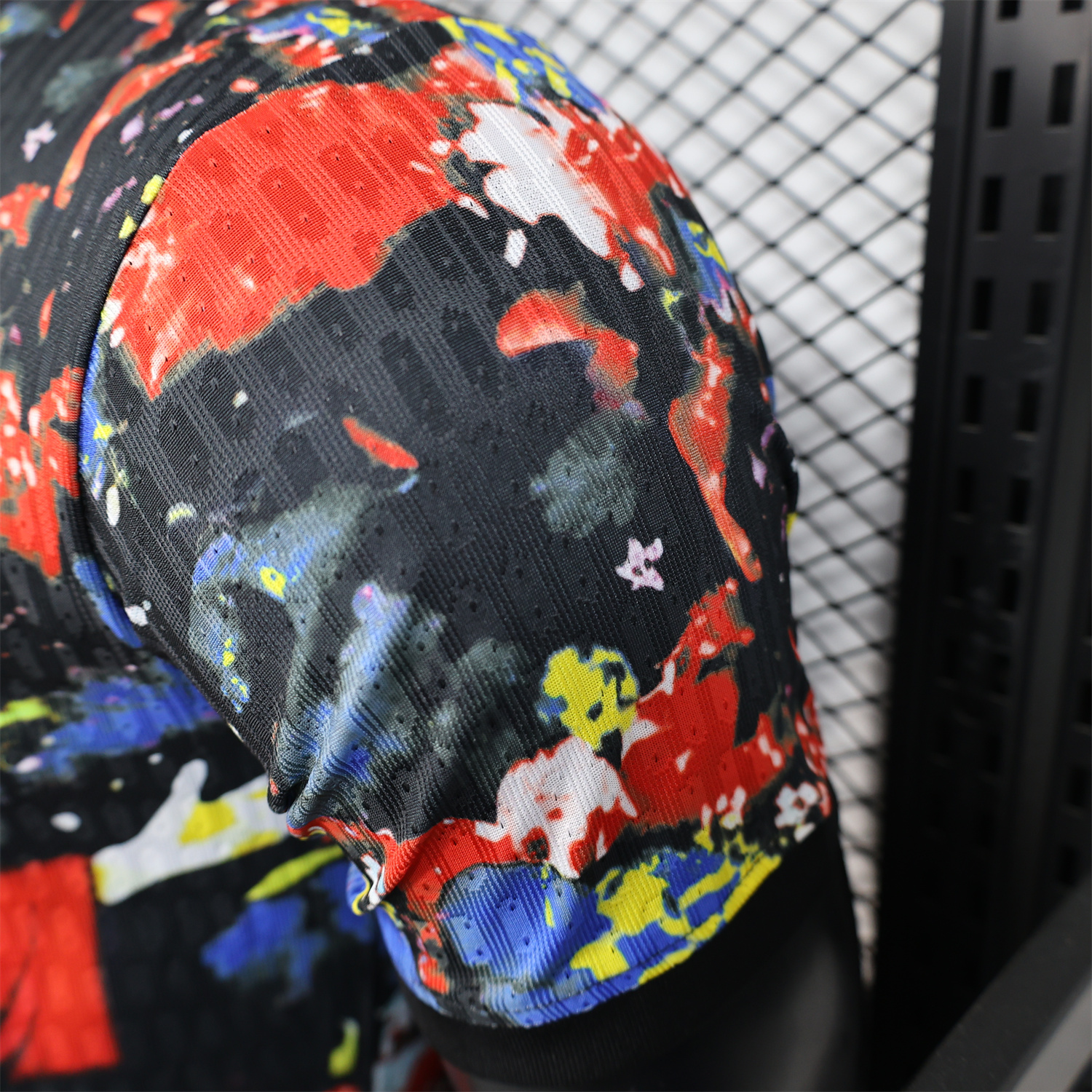 foot-Brazil 25-26 Colorful Jesus Statue Special Colorful Graffiti Jersey - Player Version