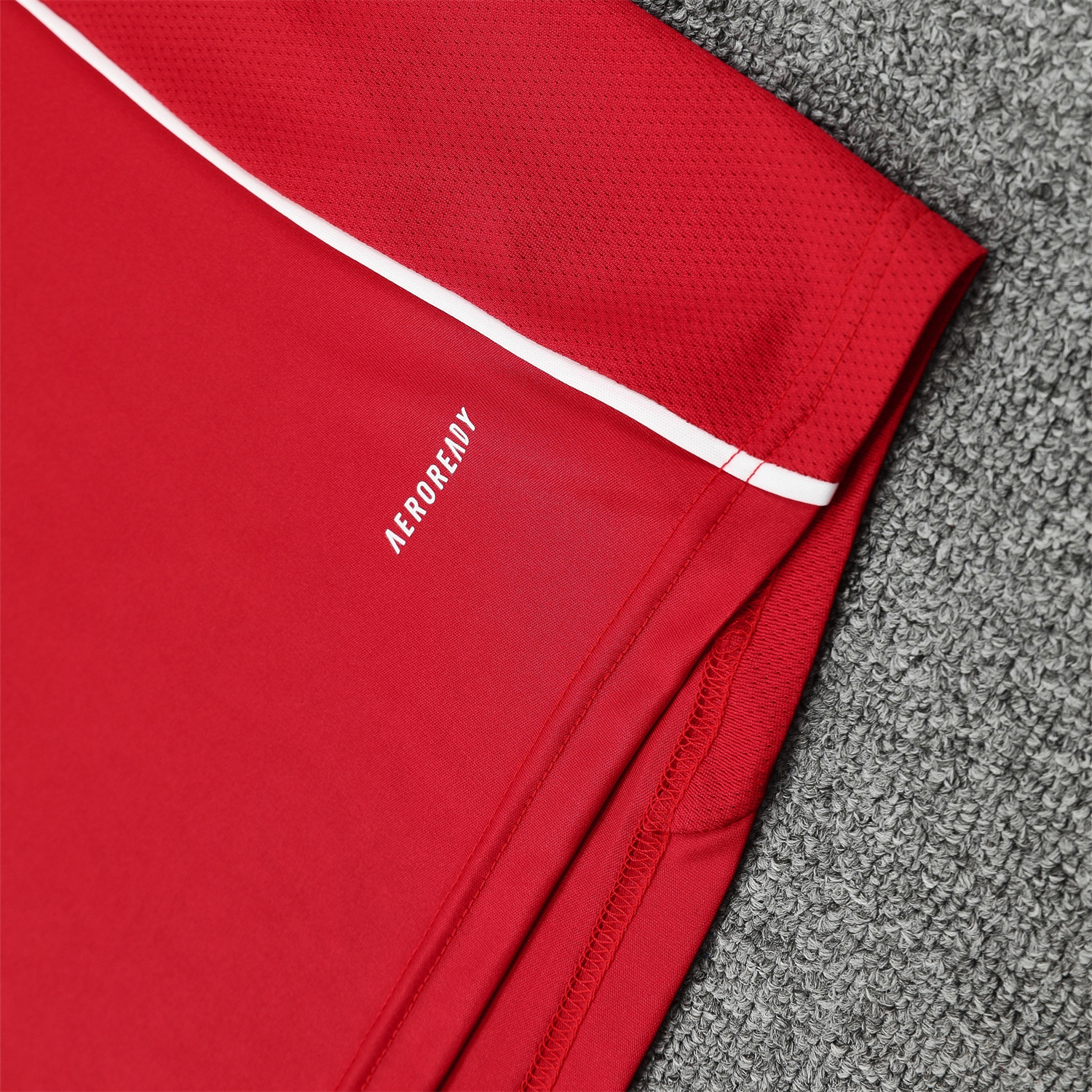 foot-Manchester United 25-26 Vest Training Set - Pure Red Vest & Black Shorts